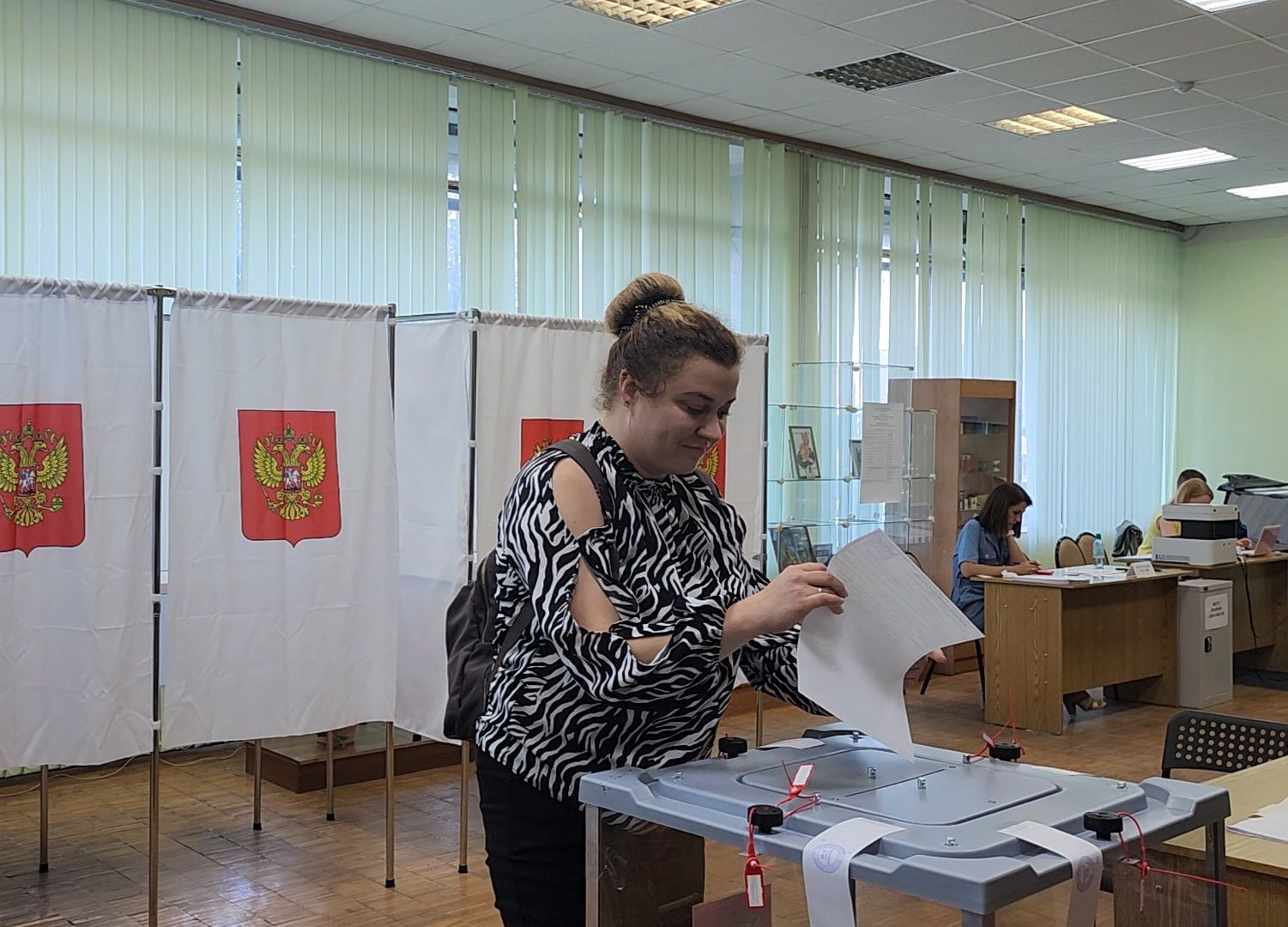 Дубна, 28 петель, Выборы 2024, выборы в совет депутатов, Голосование,