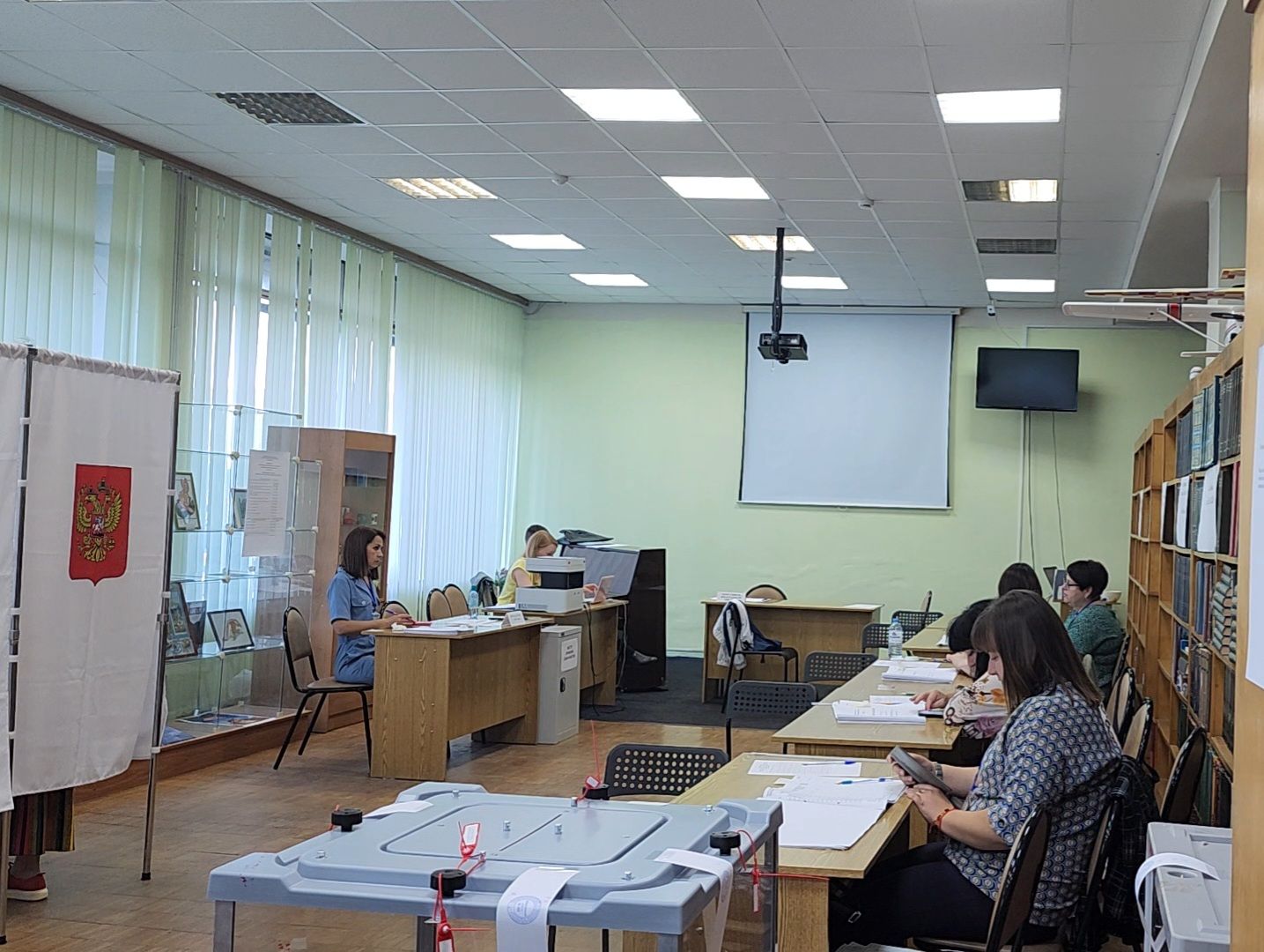 Дубна, 28 петель, Выборы 2024, выборы в совет депутатов, Голосование,