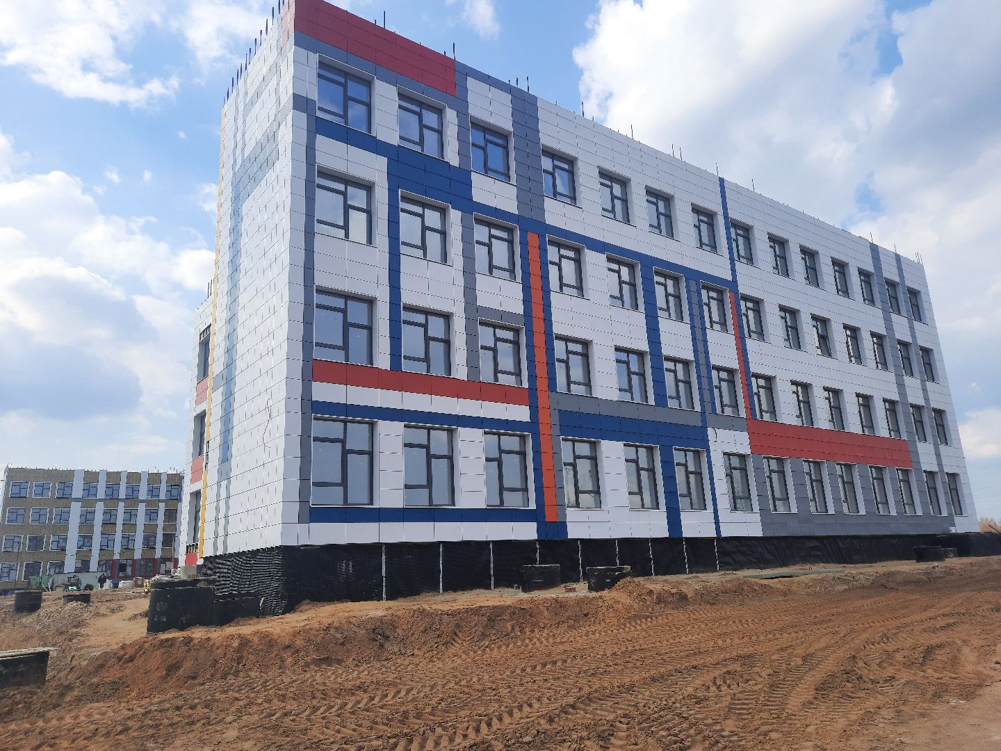 Шатура, Новая Школа, 5 микрорайон, Строительство