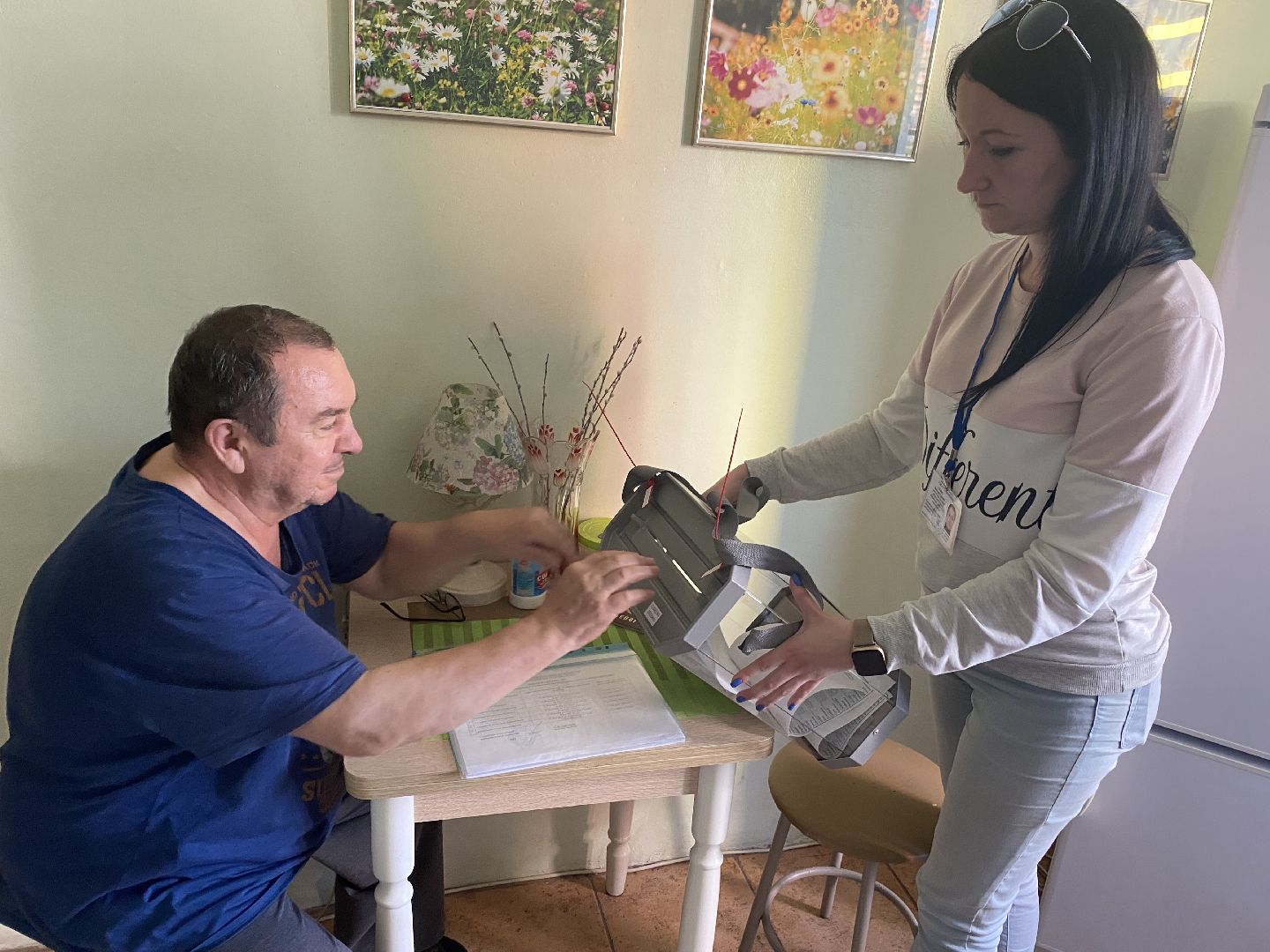 выборы 2024, Власиха голосует, Выборы на дому, Совет депутатов Власиха, УИК-219 Власиха,