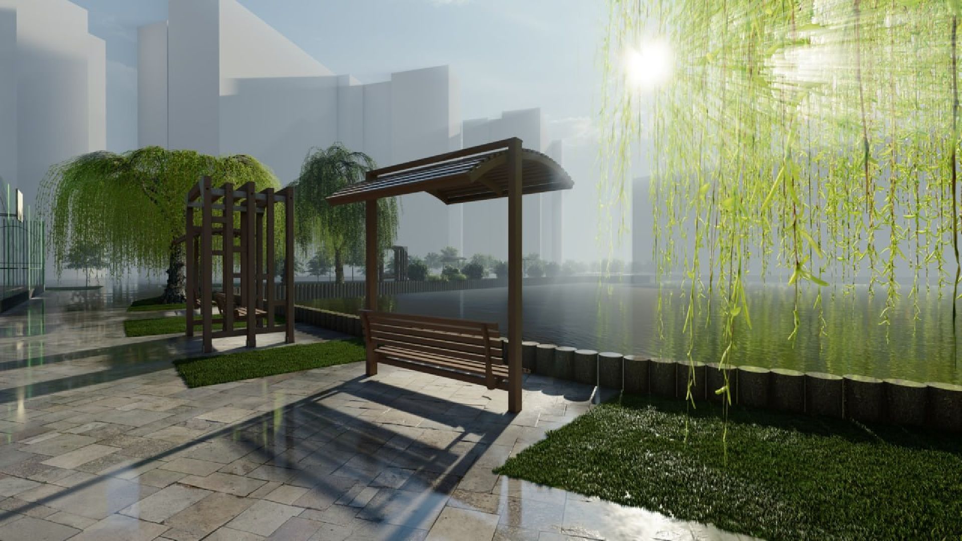 Благоустройство, Мытищи, сквер, жильё и городская среда