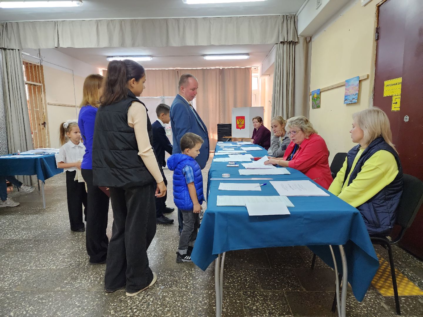 раменское, выборы, голосуют многодетные родители,