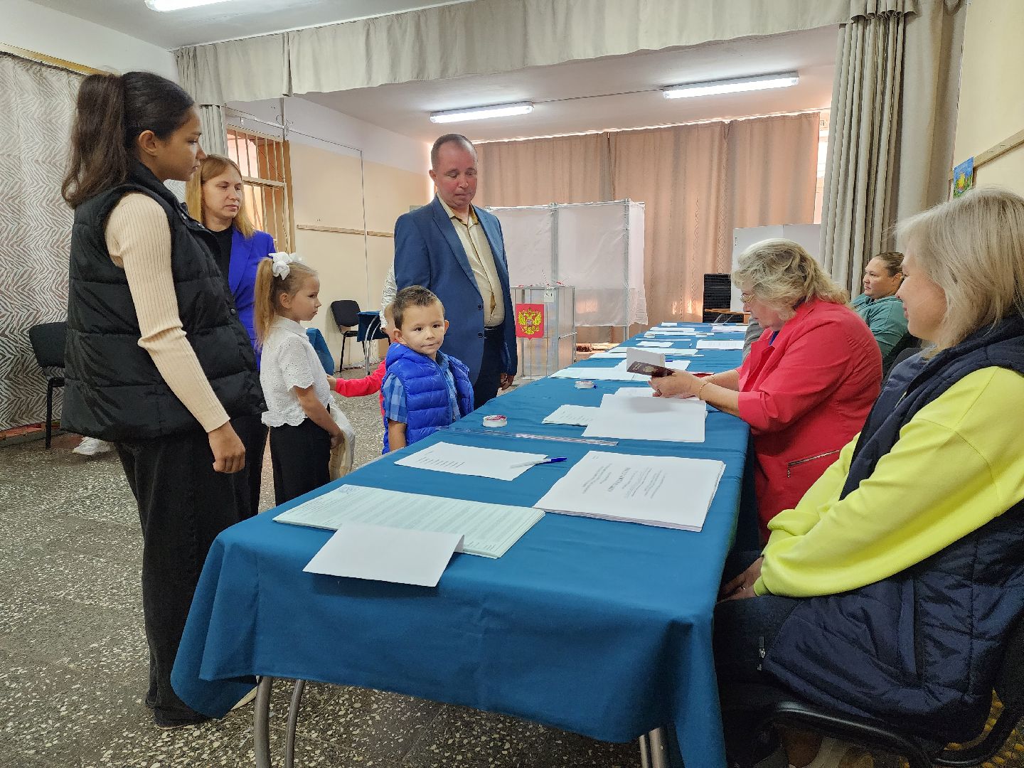 раменское, выборы, голосуют многодетные родители,