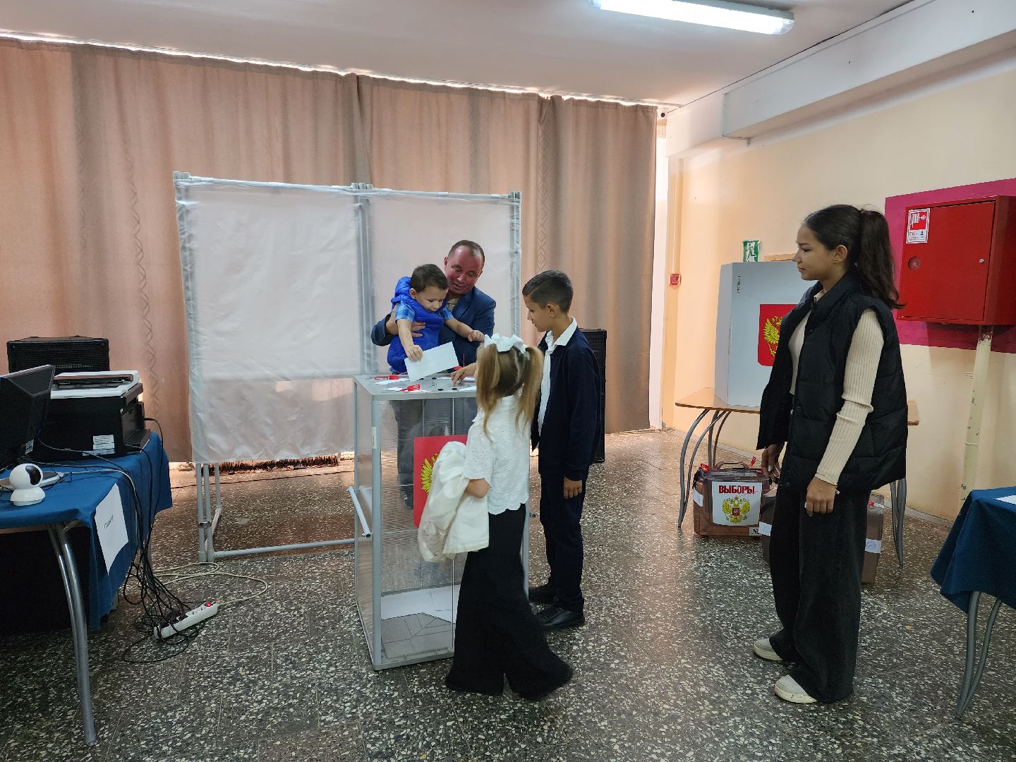 раменское, выборы, голосуют многодетные родители,