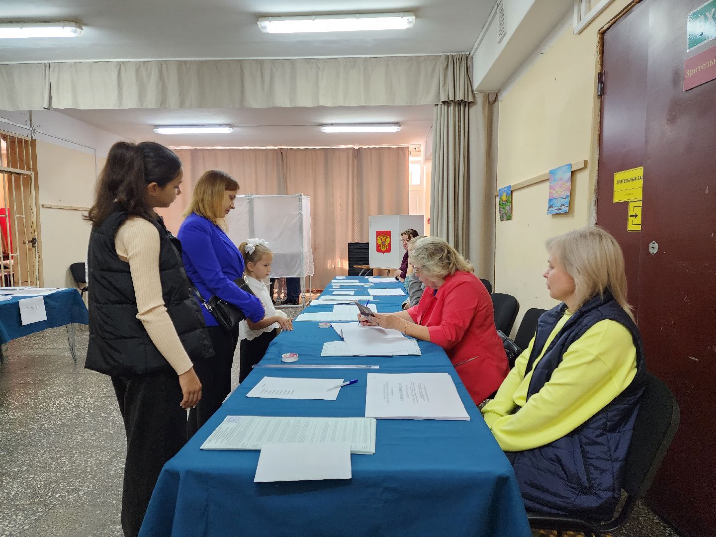 раменское, выборы, голосуют многодетные родители,