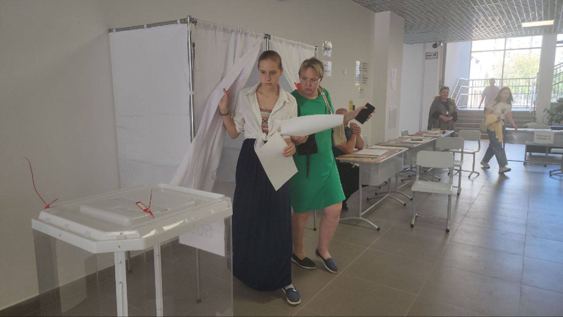 выборы, жуковский, избирательный участок,