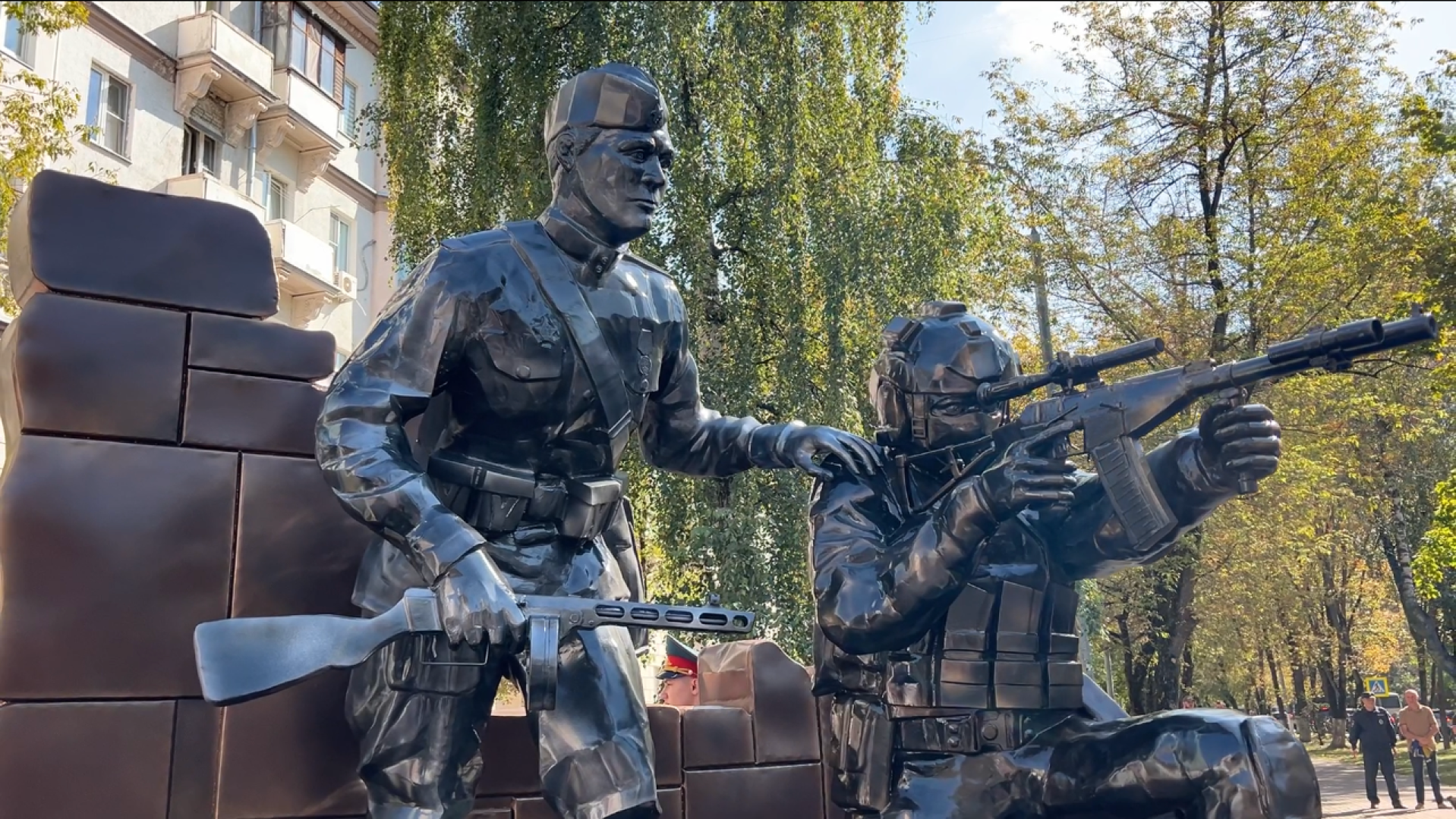 химки, день города, открытие памятника, мемориал, сво,