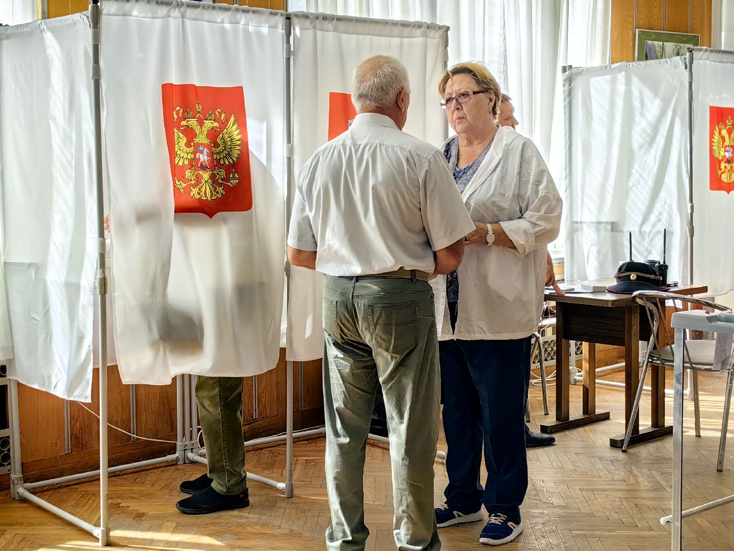 выборы 2024, избирательный участок, герой РФ, полковник, инструктор-испытатель,