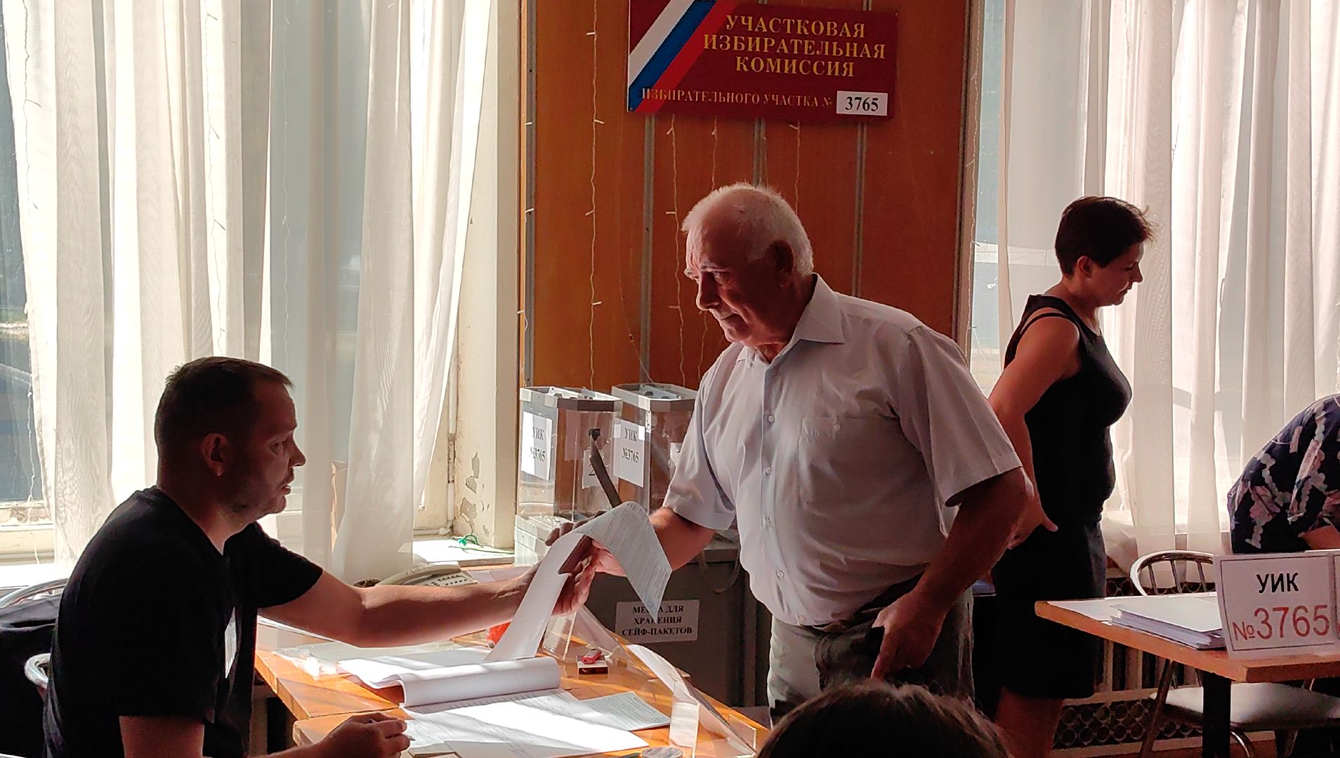 выборы 2024, избирательный участок, герой РФ, полковник, инструктор-испытатель,