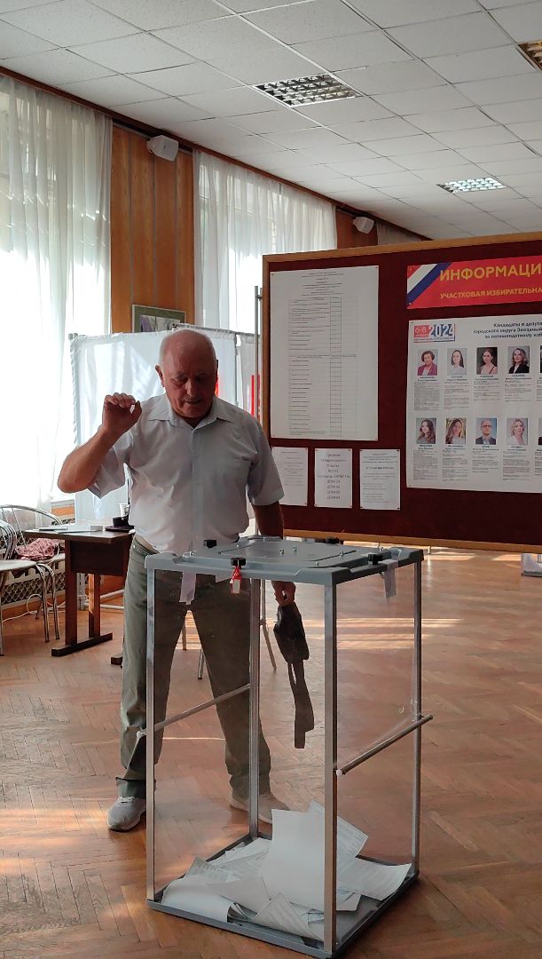 выборы 2024, избирательный участок, герой РФ, полковник, инструктор-испытатель,