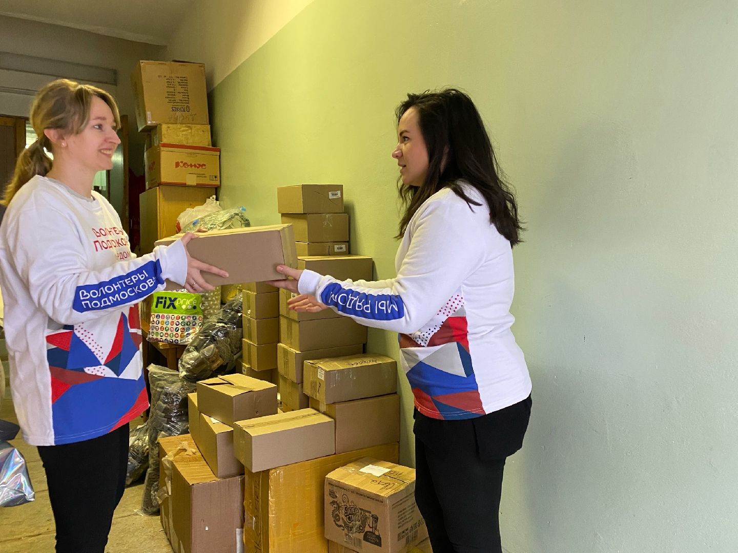 гуманитарная помощь, волонтеры, Дубна