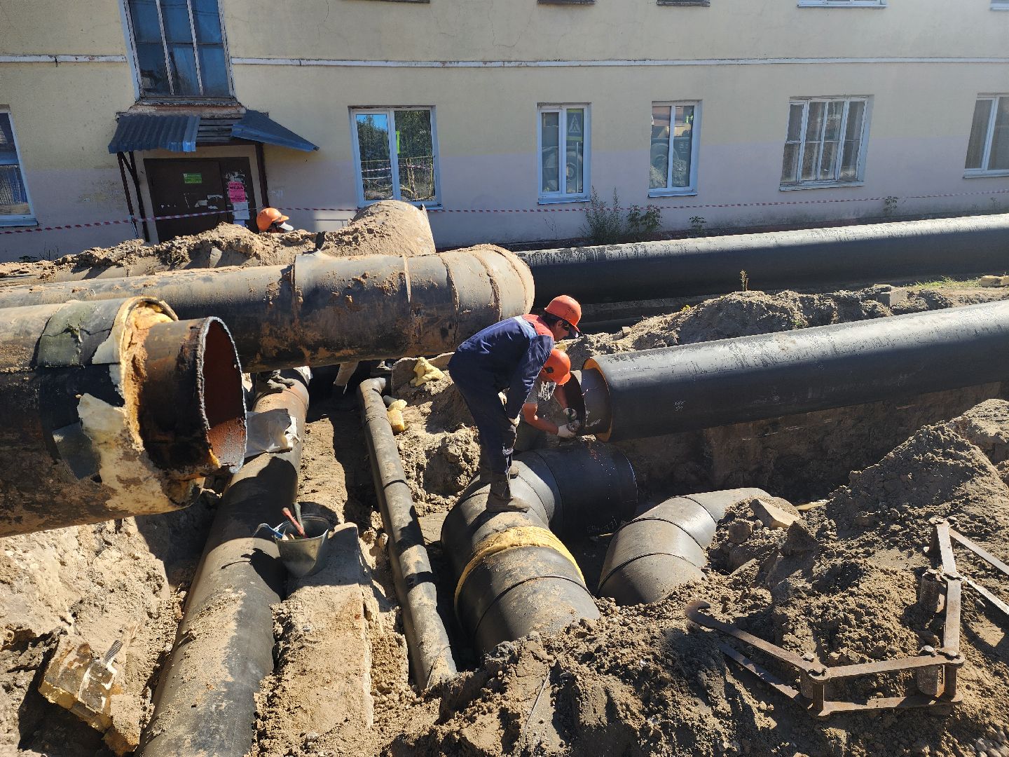 Стройхолдинг, шатура, юнипро, подготовка к зимнему периоду, подготовка к сезону отопления, отопление, ремонт теплотрассы,