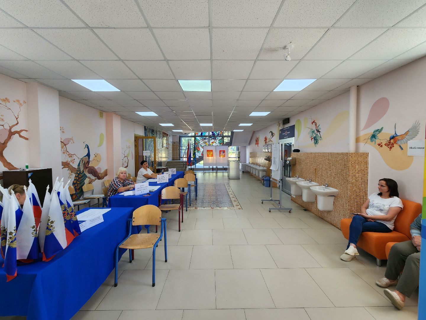 Выборы, Выборы 2024, Муниципальные выборы, Голосование в совет депутатов, Видное, Финалтный день голосования,