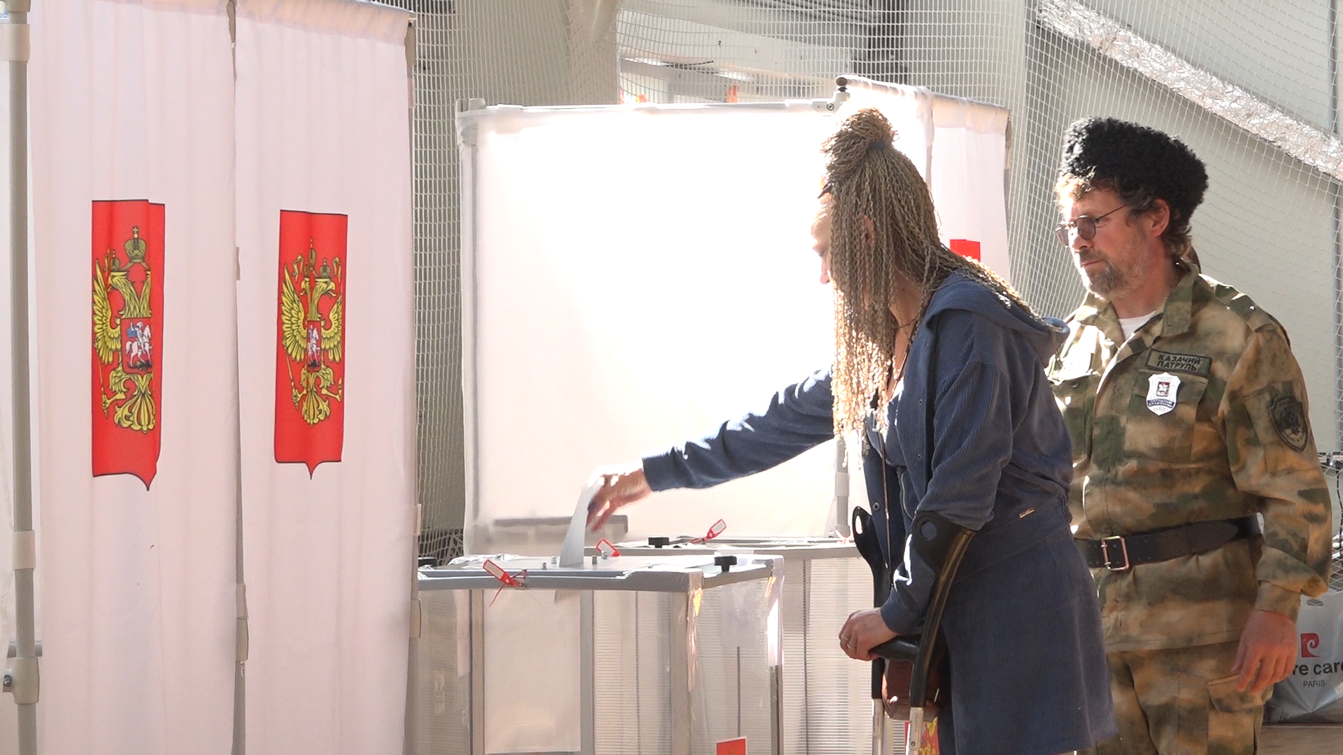 казаки Власихи, власиха выборы 2024, выборы в Совдеп, охрана порядка на выборах, Власиха ФОК Толубко,