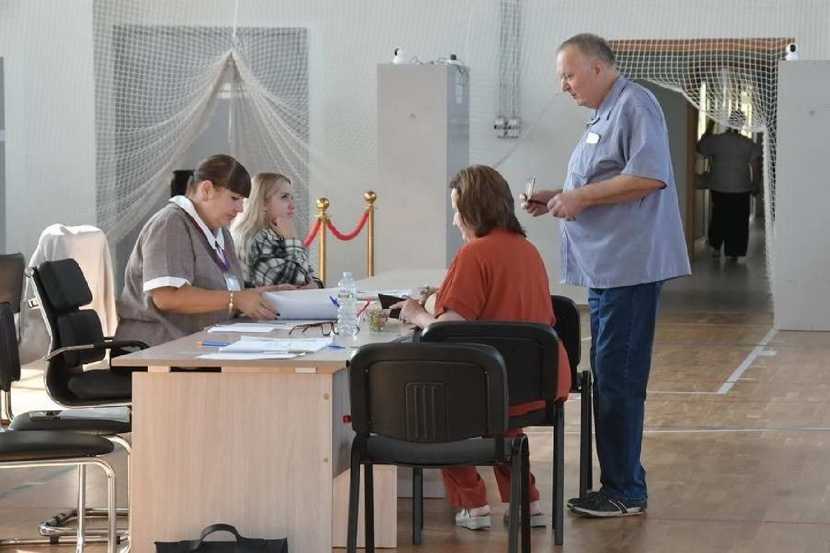 казаки Власихи, власиха выборы 2024, выборы в Совдеп, охрана порядка на выборах, Власиха ФОК Толубко,