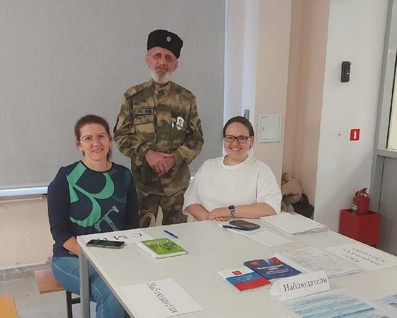 казаки Власихи, власиха выборы 2024, выборы в Совдеп, охрана порядка на выборах, Власиха ФОК Толубко,