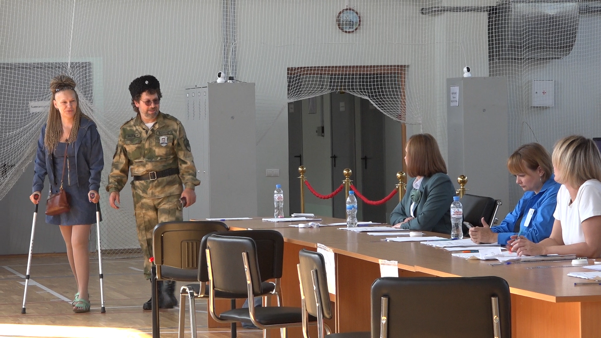 казаки Власихи, власиха выборы 2024, выборы в Совдеп, охрана порядка на выборах, Власиха ФОК Толубко,