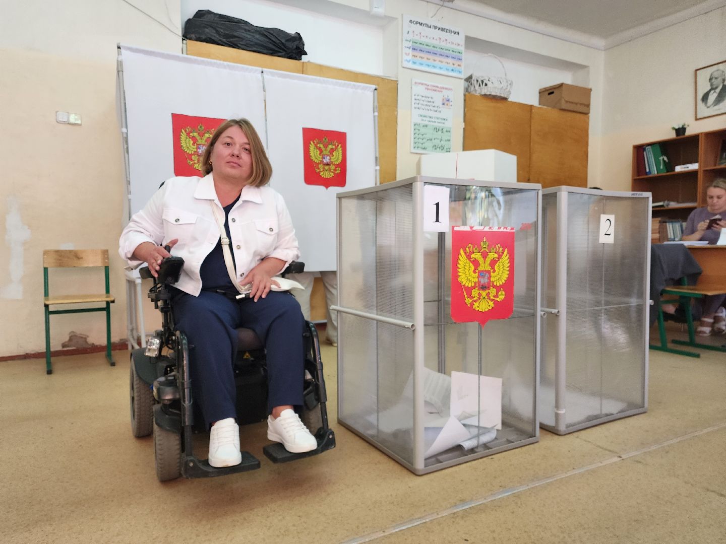 раменское, выборы, голосование на избирательных участках, условия для маломобильных граждан,