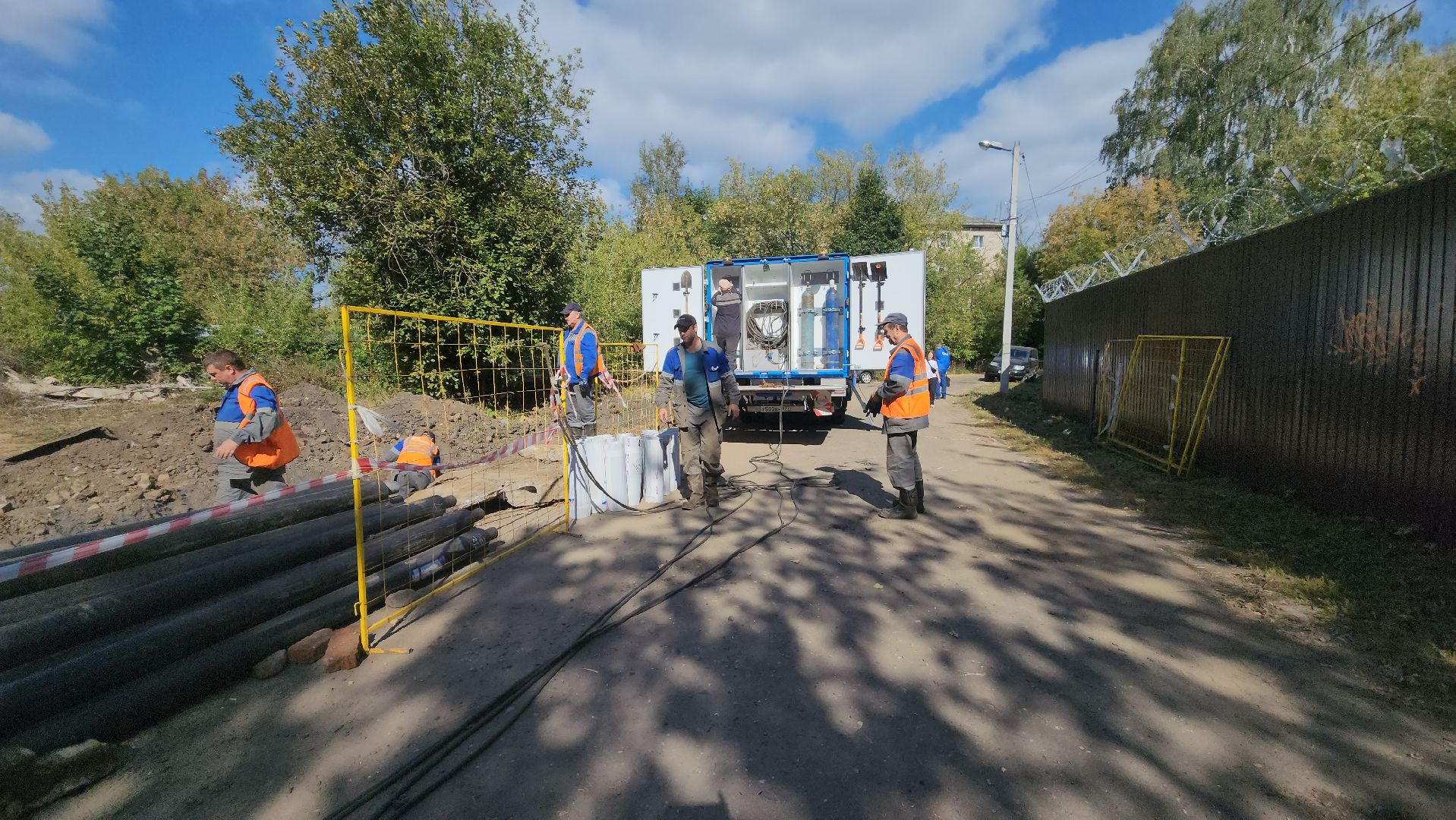 пушкино, жкх, замена теплосетей, гвс, теплоснабжение, школа,