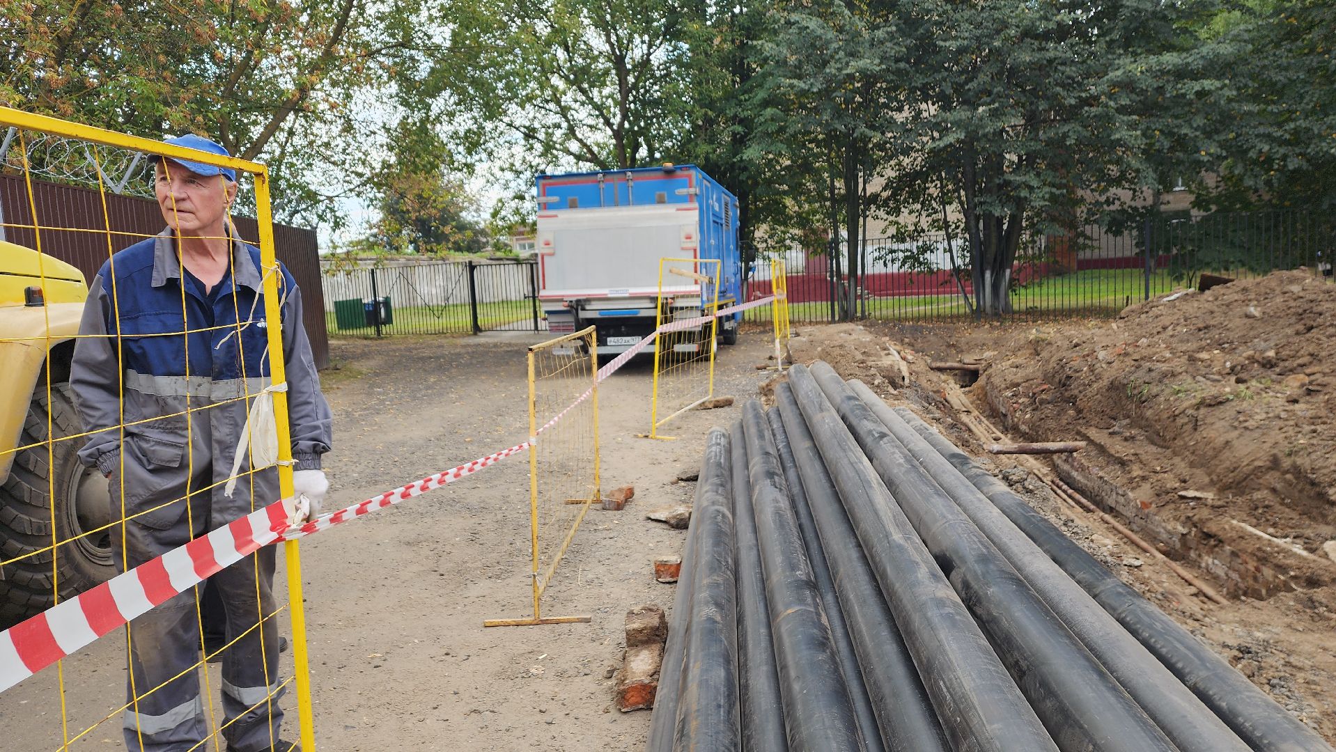 пушкино, жкх, замена теплосетей, гвс, теплоснабжение, школа,