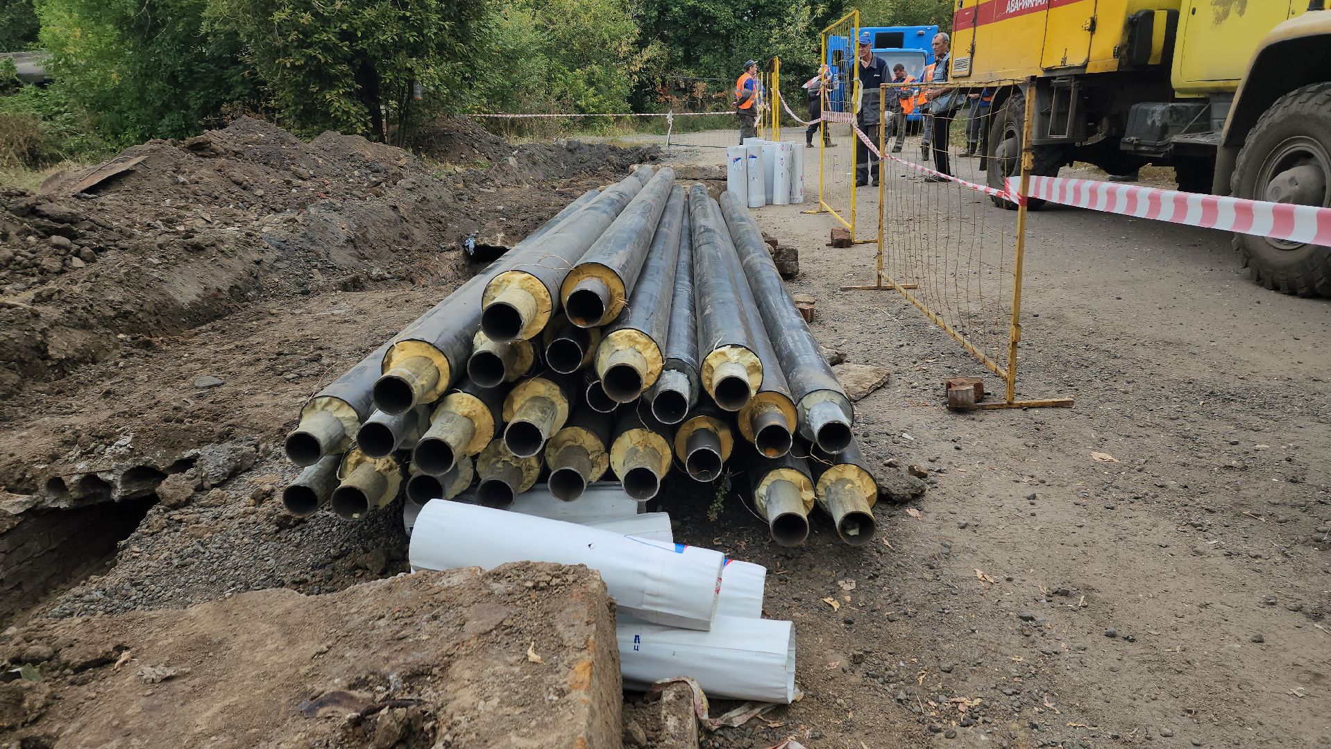 пушкино, жкх, замена теплосетей, гвс, теплоснабжение, школа,