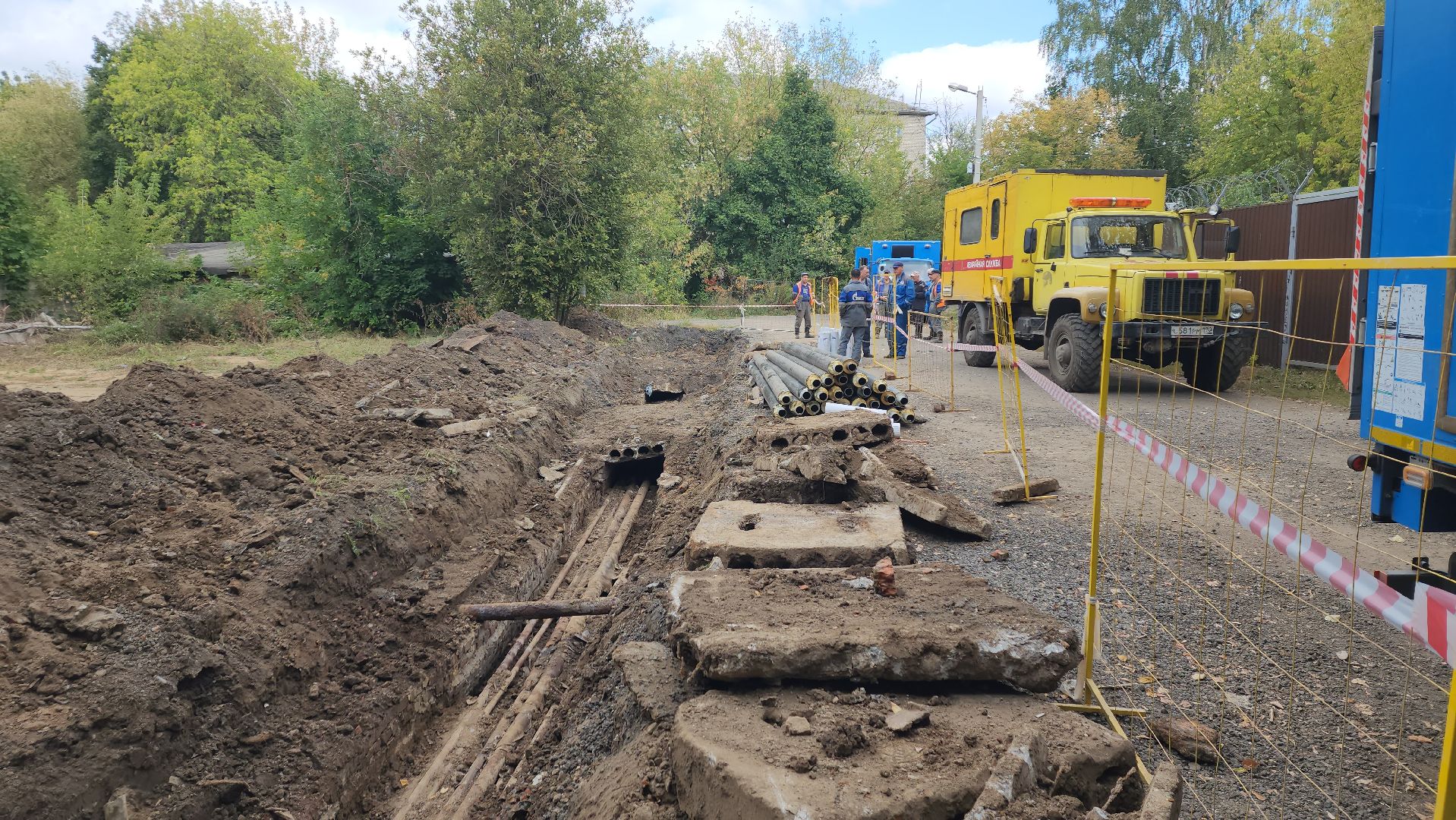 пушкино, жкх, замена теплосетей, гвс, теплоснабжение, школа,