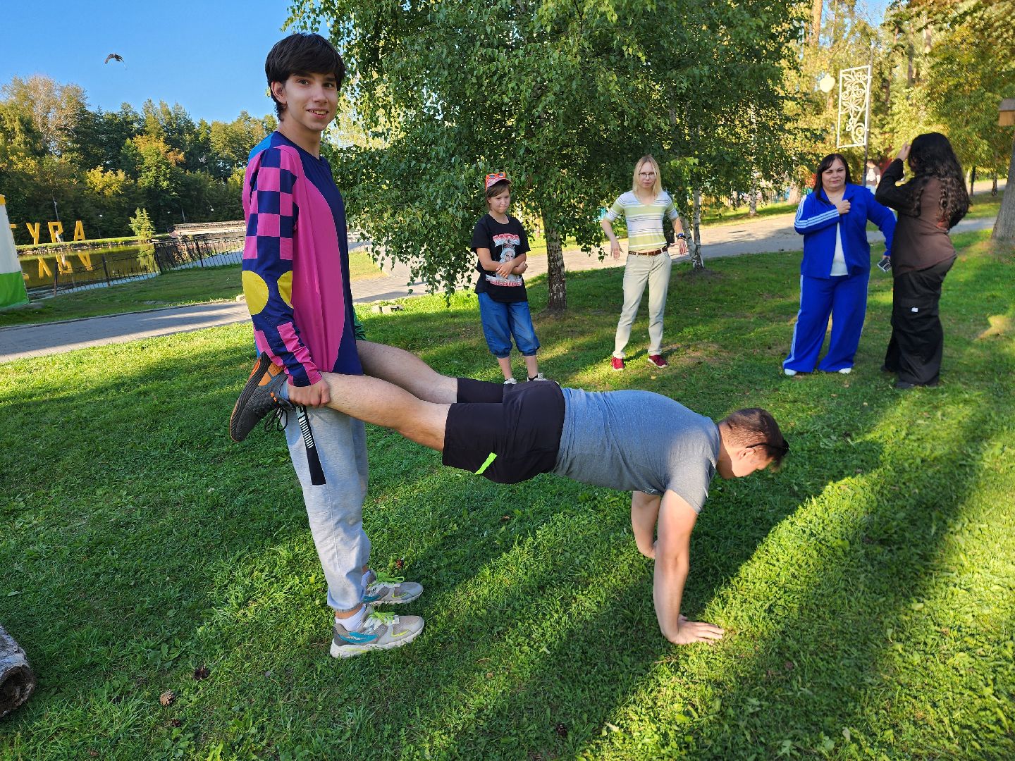 шатура, бокс, мастер-класс по боксу, городской парк, волонтеры респект, культурная шатура,