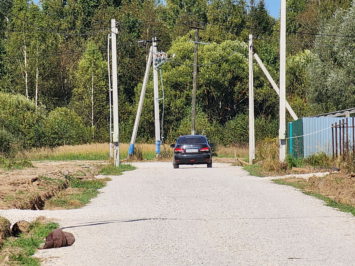 Чехов, село Стремилово, улица Лесная, обустройство дороги, переходный тип покрытия, дорожный ремонт, многодетные семьи,