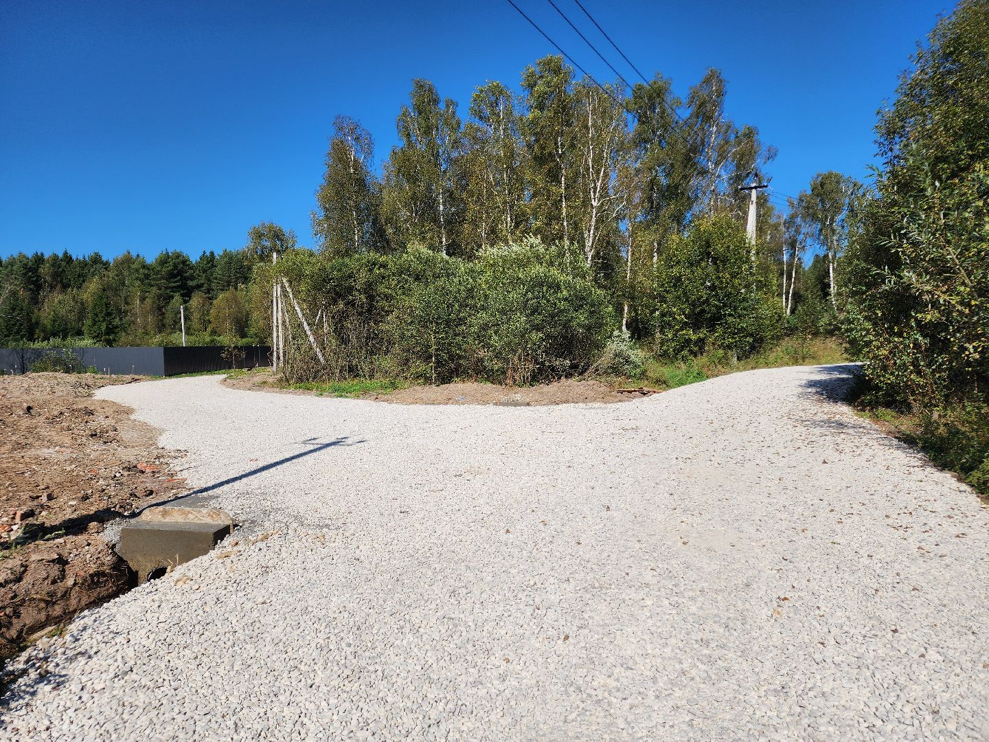 Чехов, село Стремилово, улица Лесная, обустройство дороги, переходный тип покрытия, дорожный ремонт, многодетные семьи,