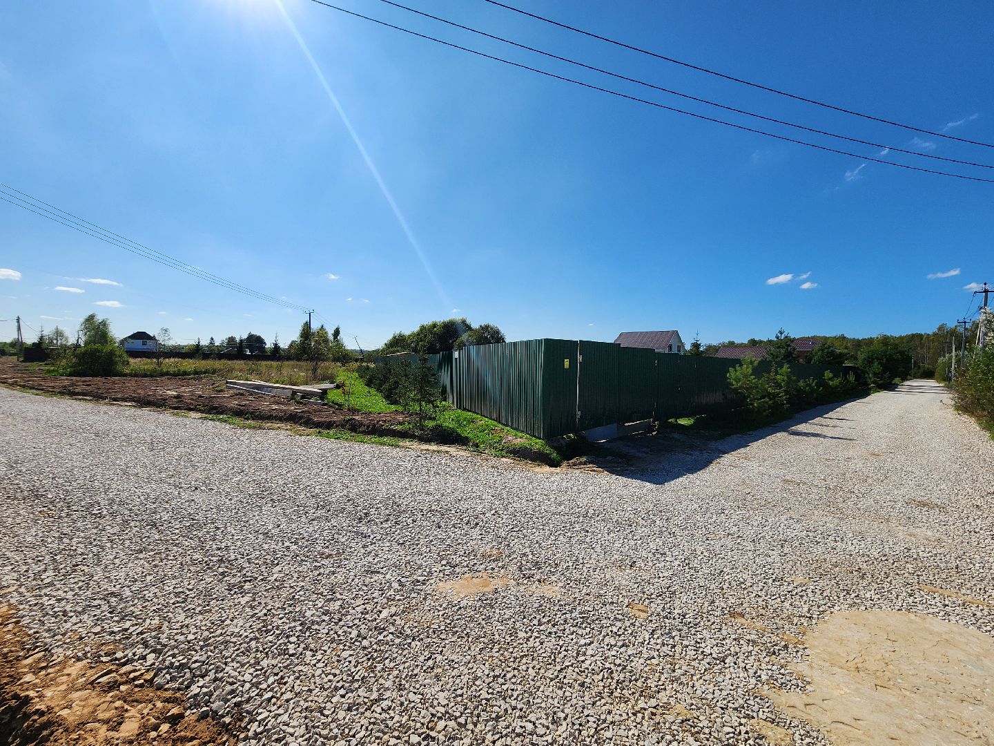 Чехов, село Стремилово, улица Лесная, обустройство дороги, переходный тип покрытия, дорожный ремонт, многодетные семьи,