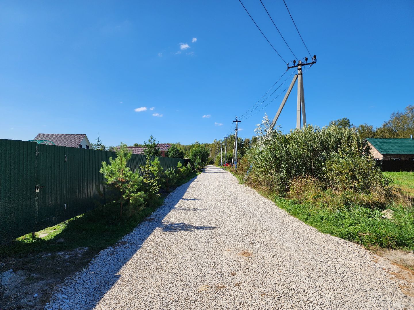 Чехов, село Стремилово, улица Лесная, обустройство дороги, переходный тип покрытия, дорожный ремонт, многодетные семьи,