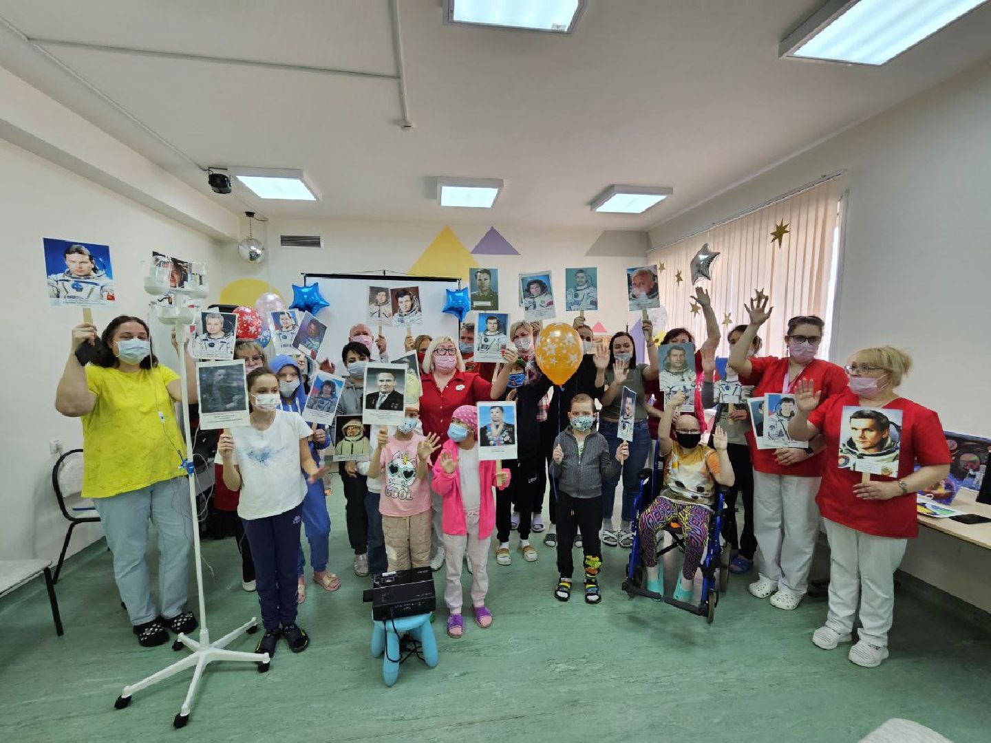 Балашиха, Подмосковье, космос, День космонавтики, Олег Блинов, Московский областной онкодиспансер