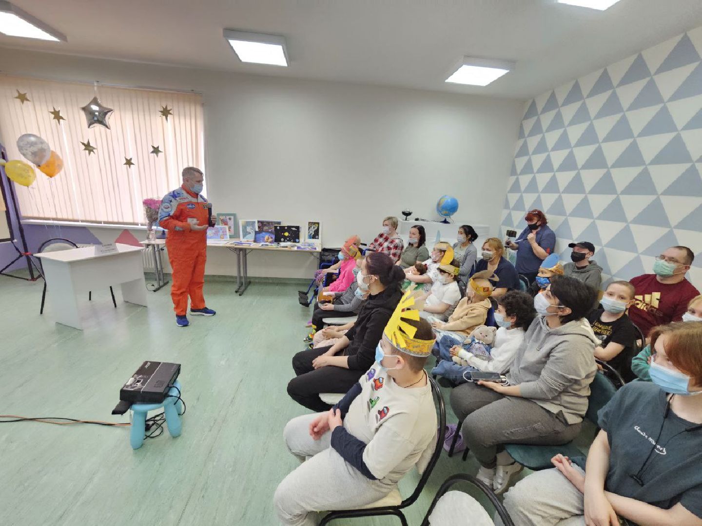 Балашиха, Подмосковье, космос, День космонавтики, Олег Блинов, Московский областной онкодиспансер