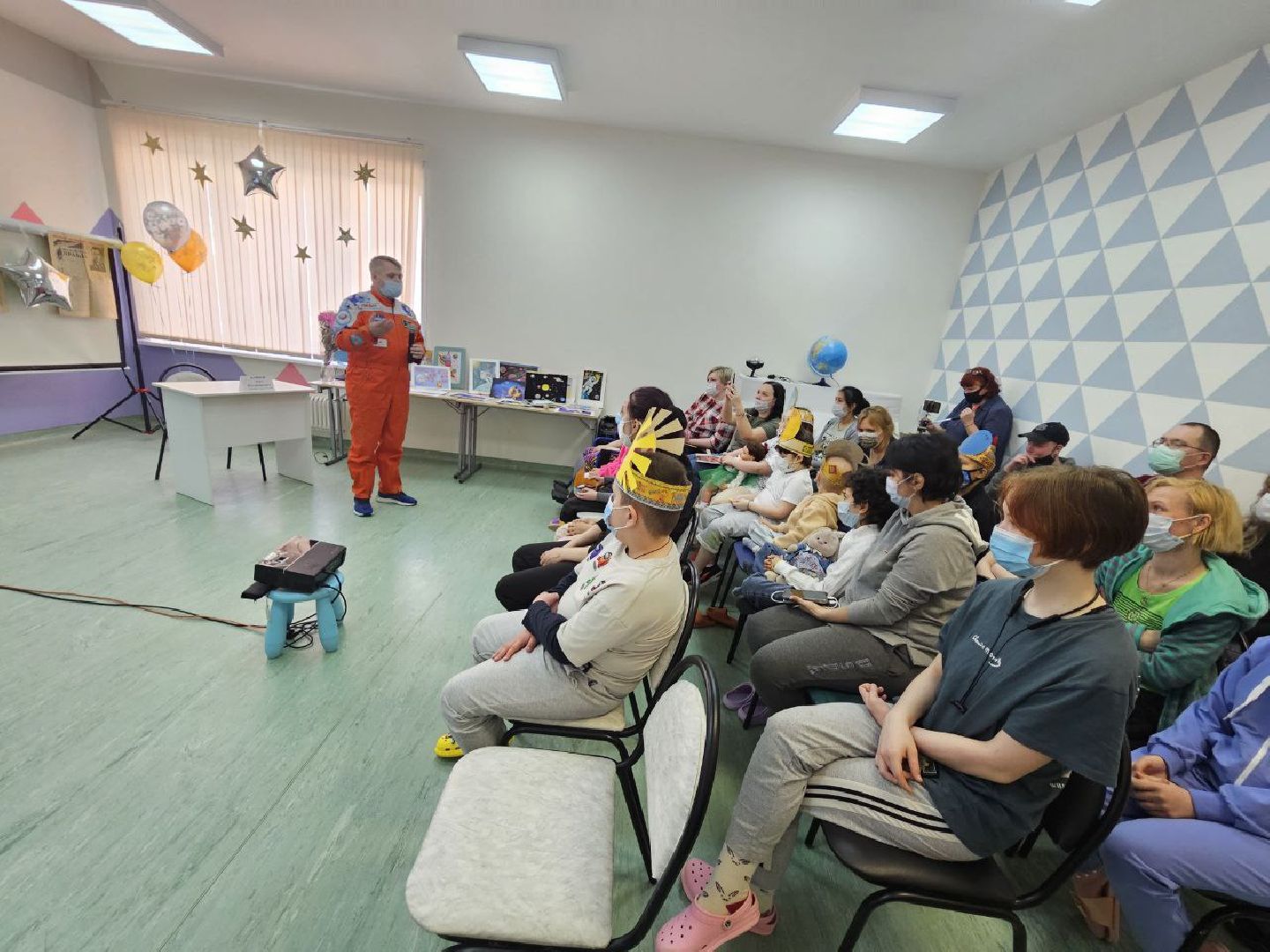 Балашиха, Подмосковье, космос, День космонавтики, Олег Блинов, Московский областной онкодиспансер