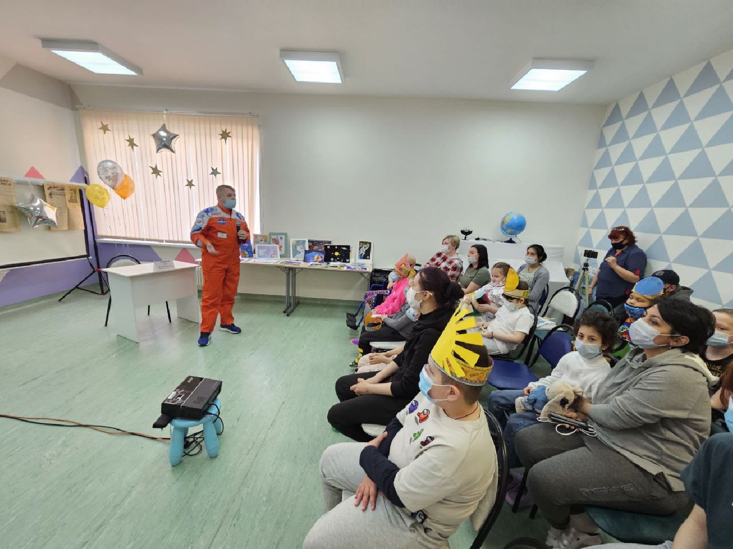 Балашиха, Подмосковье, космос, День космонавтики, Олег Блинов, Московский областной онкодиспансер