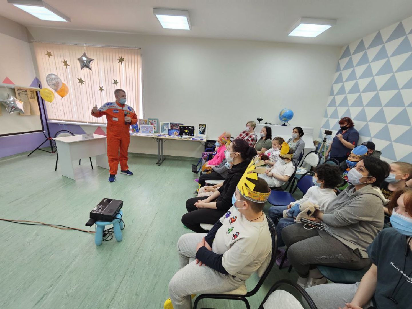 Балашиха, Подмосковье, космос, День космонавтики, Олег Блинов, Московский областной онкодиспансер