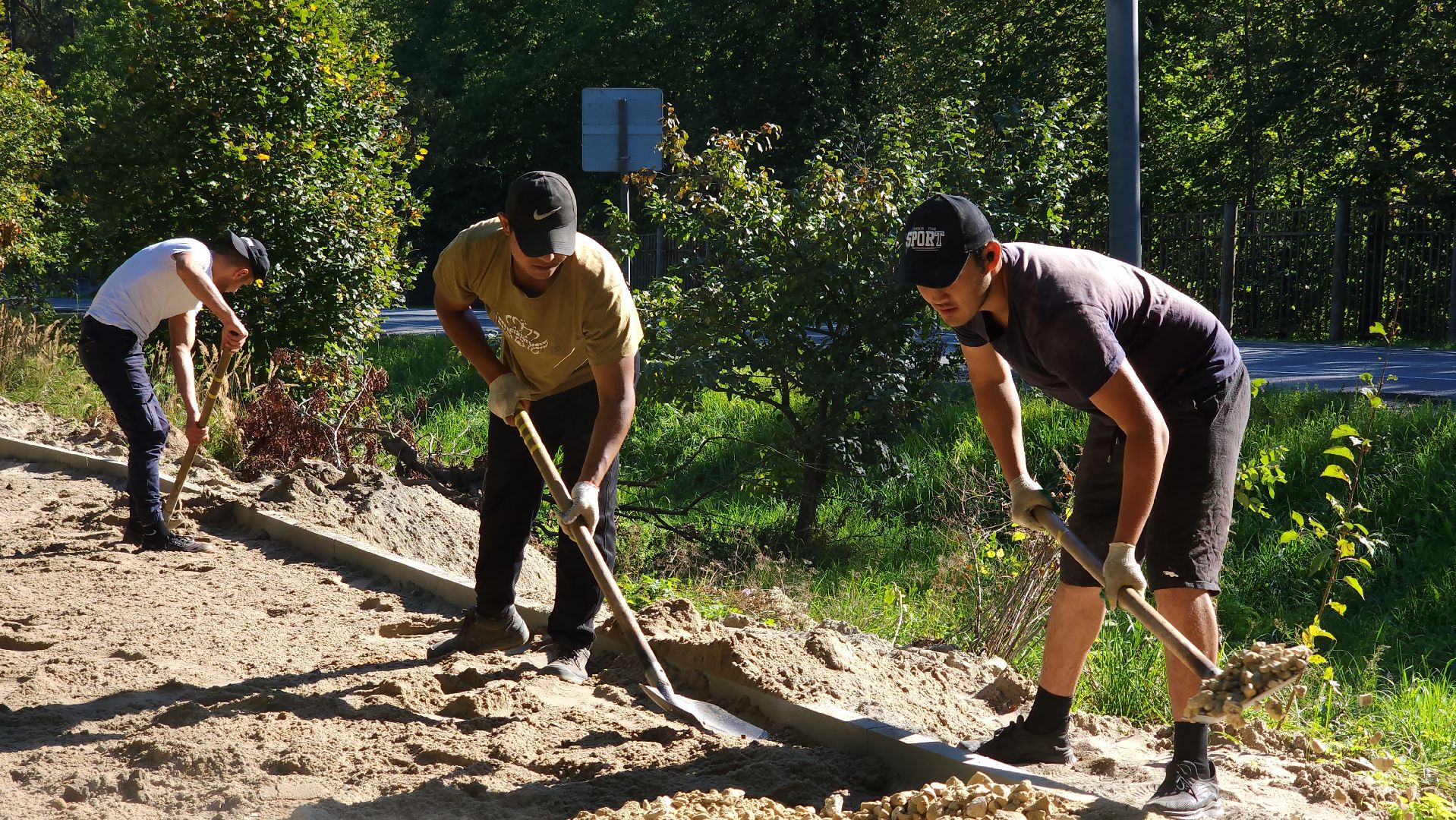 благоустройство, благоустройство сквера, комфортная городская среда, Лосино-Петровский,