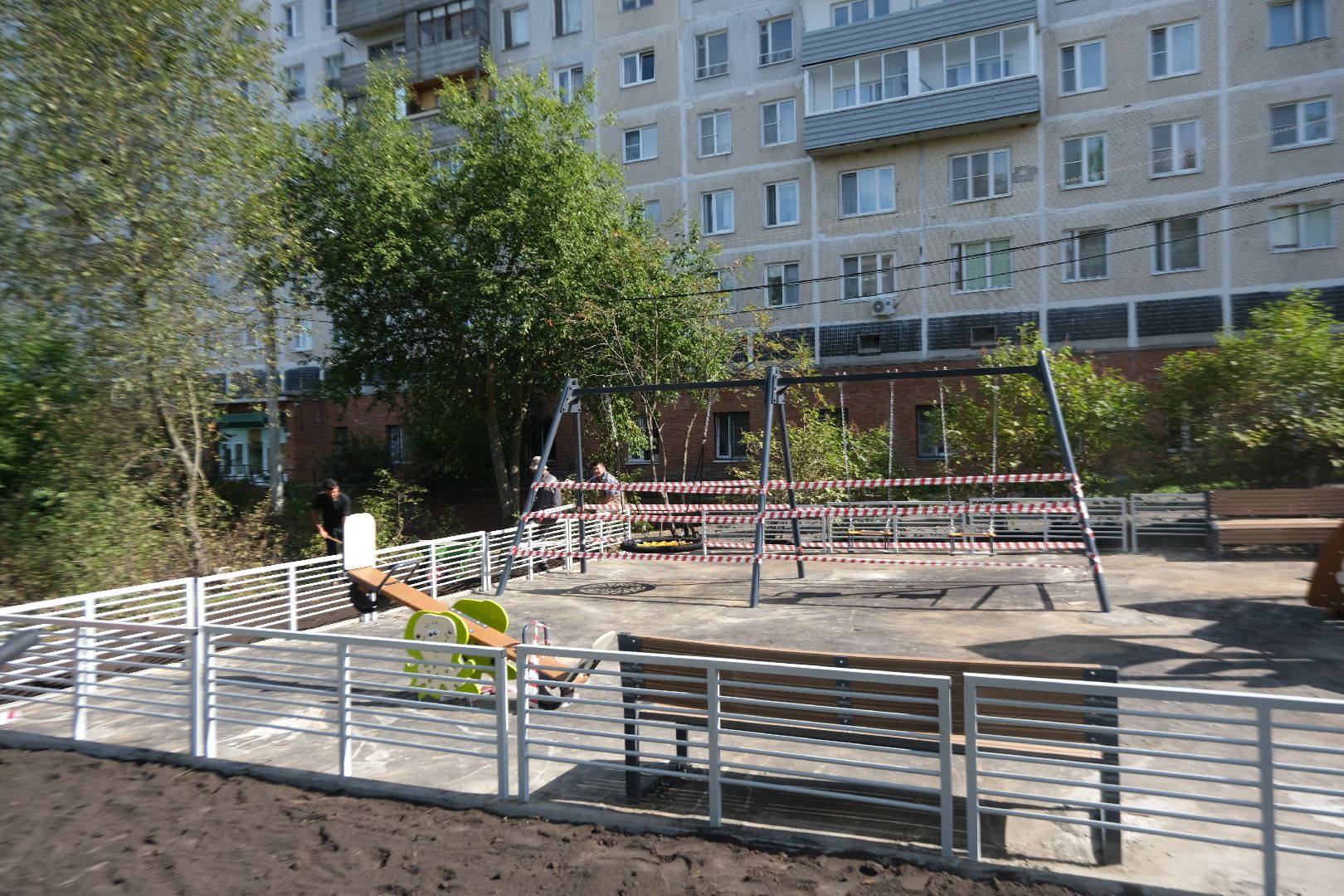 Пущино, серпухов, детские игровые площадки, комплексное благоустройство,