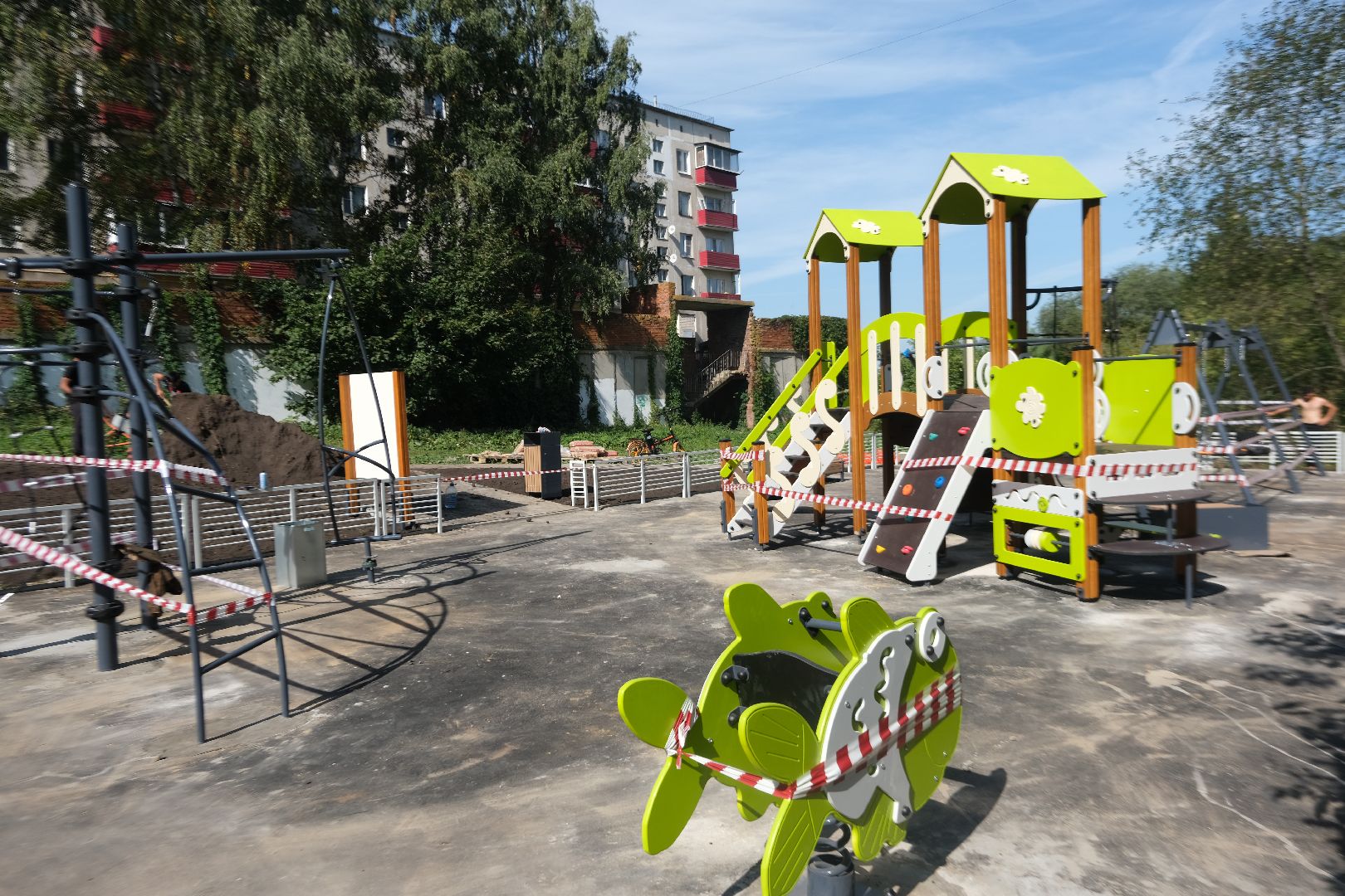 Пущино, серпухов, детские игровые площадки, комплексное благоустройство,