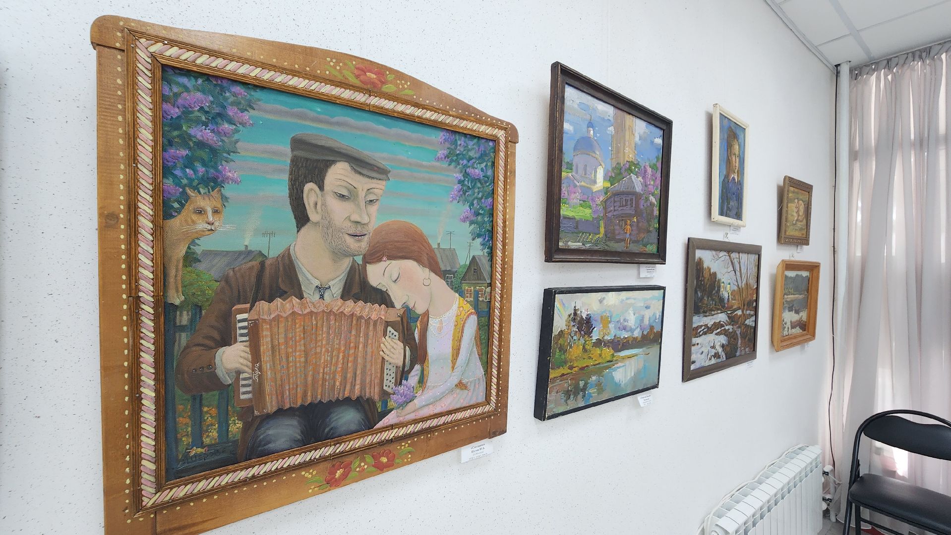 протвино, мысли образы чувства, фонды выставочного центра, живопись, культура,