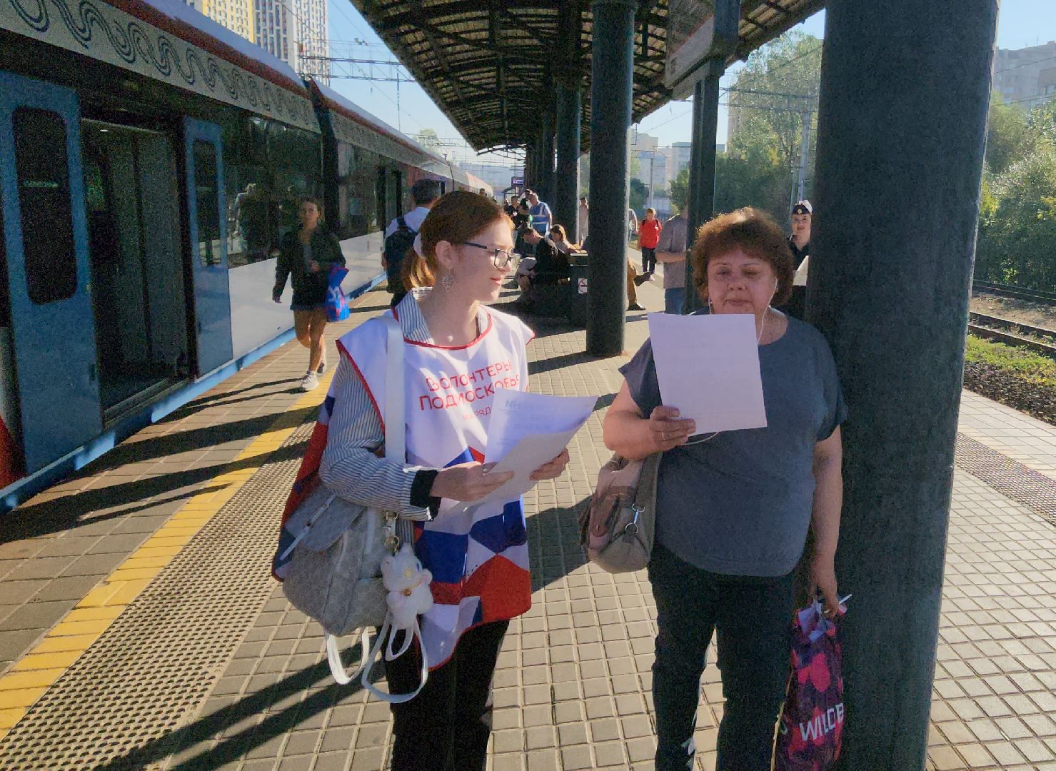 красногорск, рейд безопасности, железная дорога,