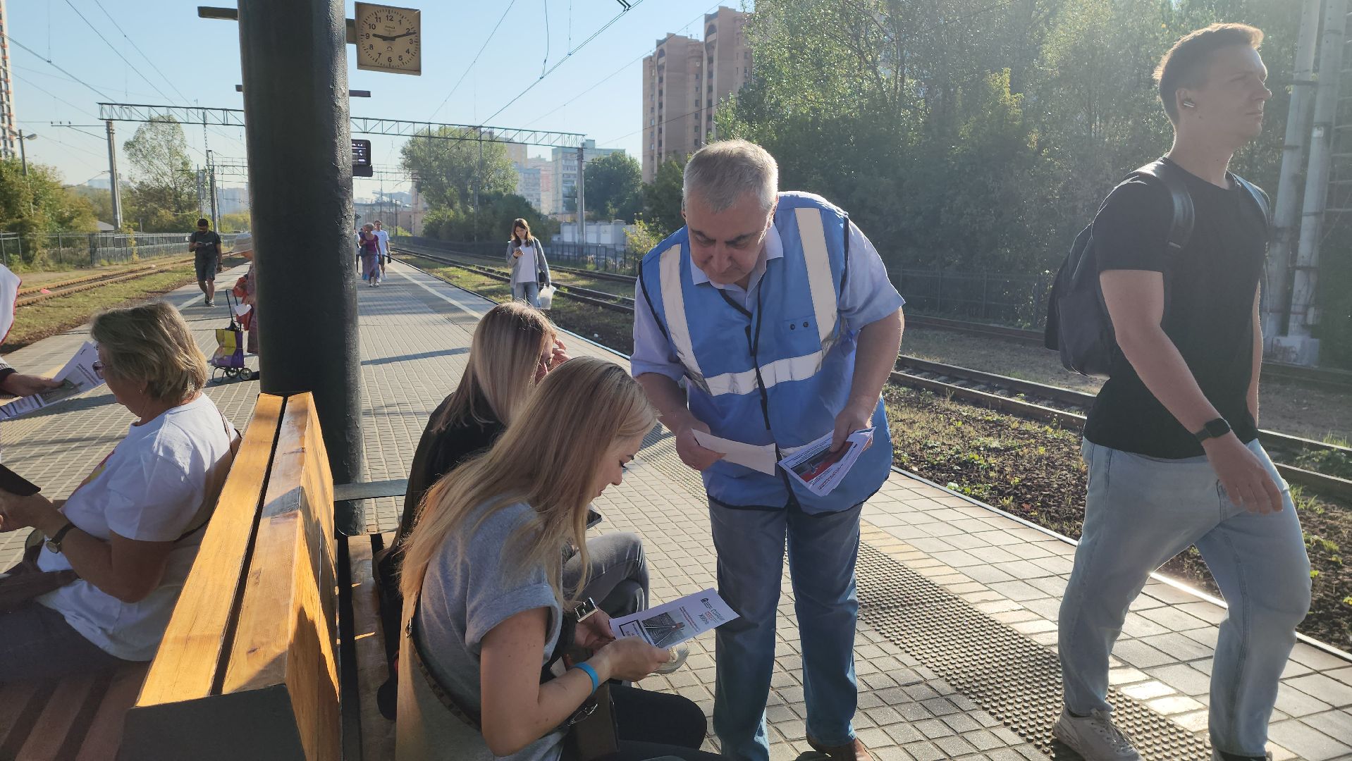 красногорск, рейд безопасности, железная дорога,