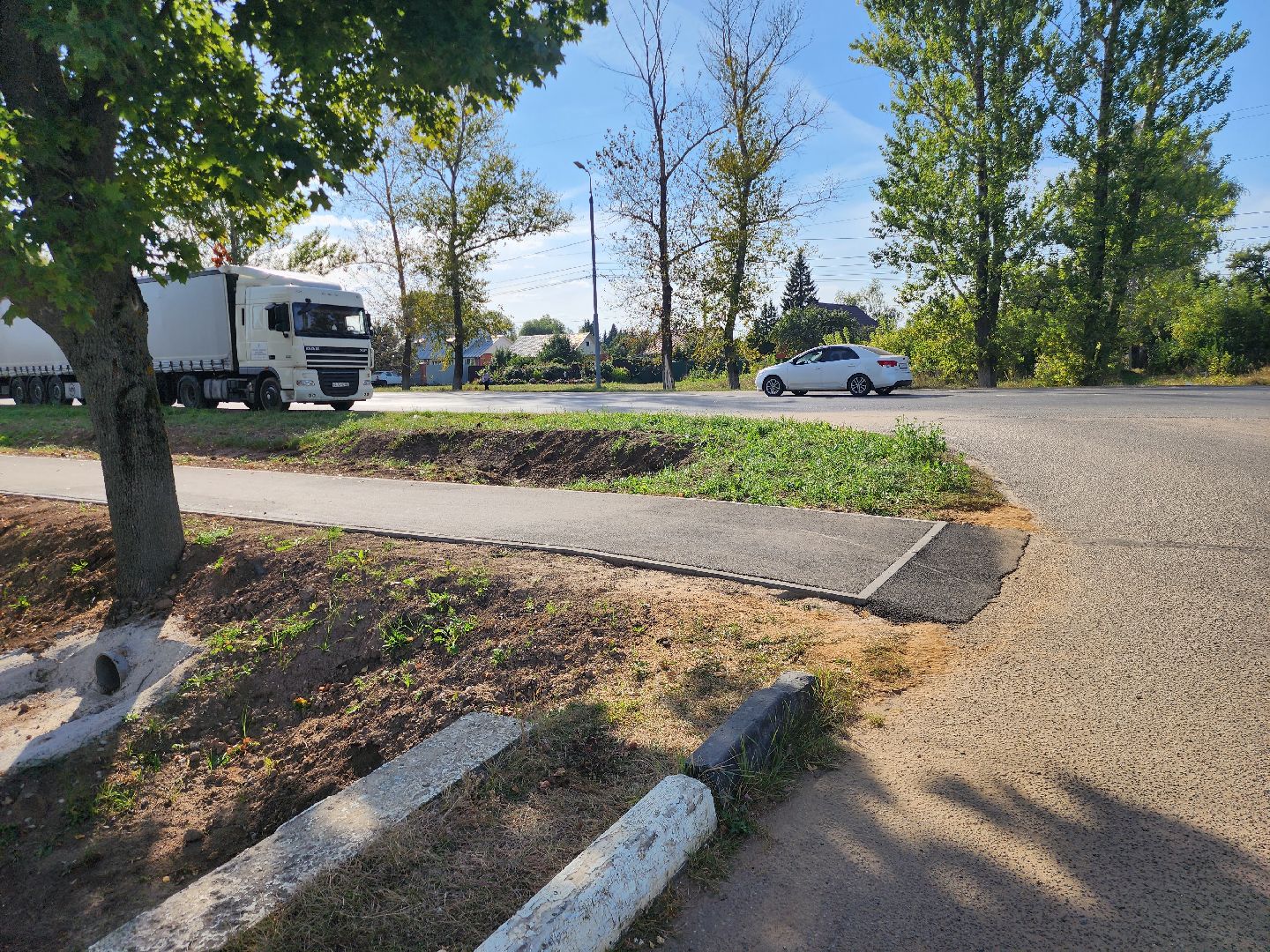 Зарайск, тротуар, безопасные качественные дороги,