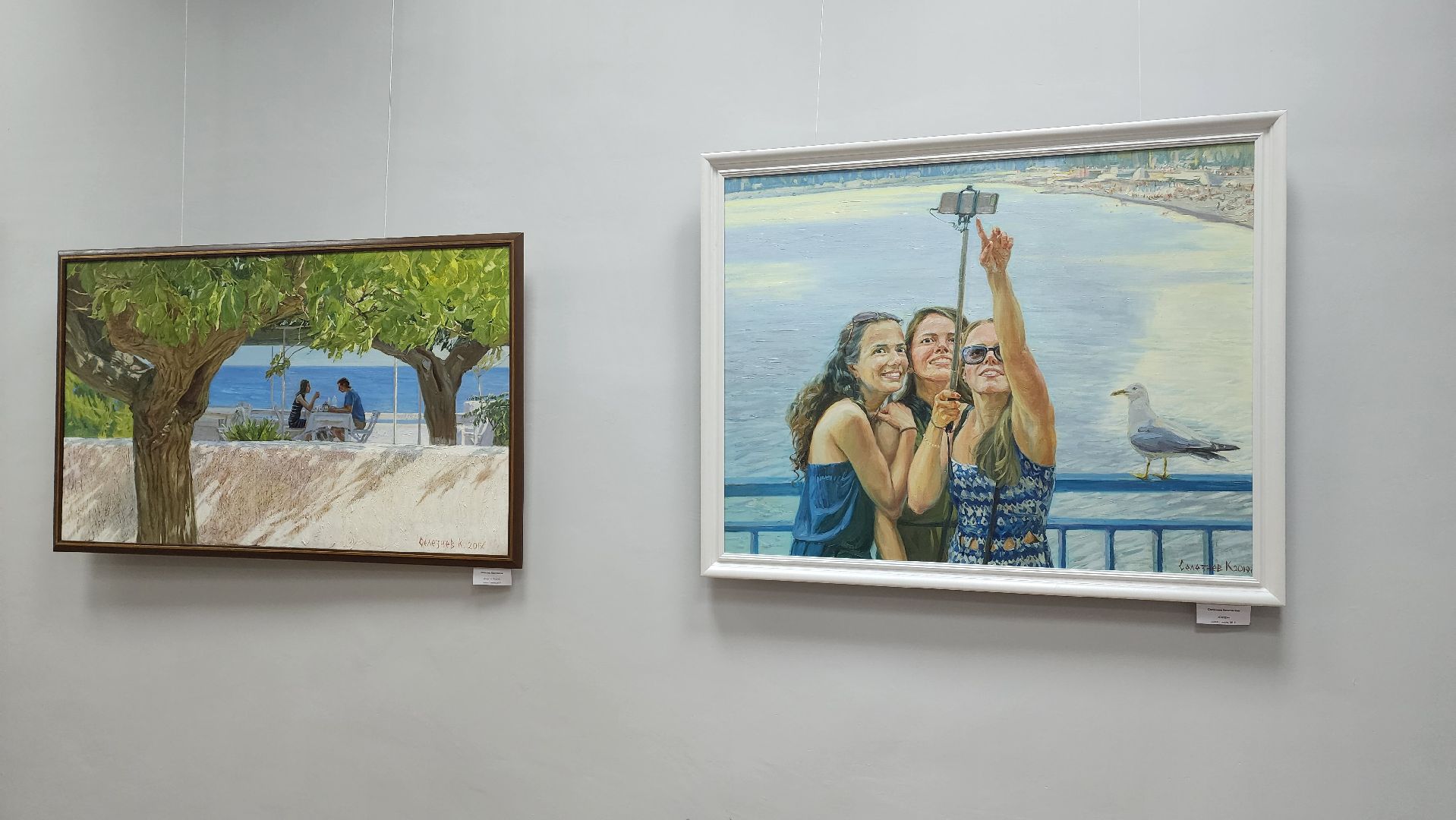 художественная выставка, Лобня, картины,живопись,