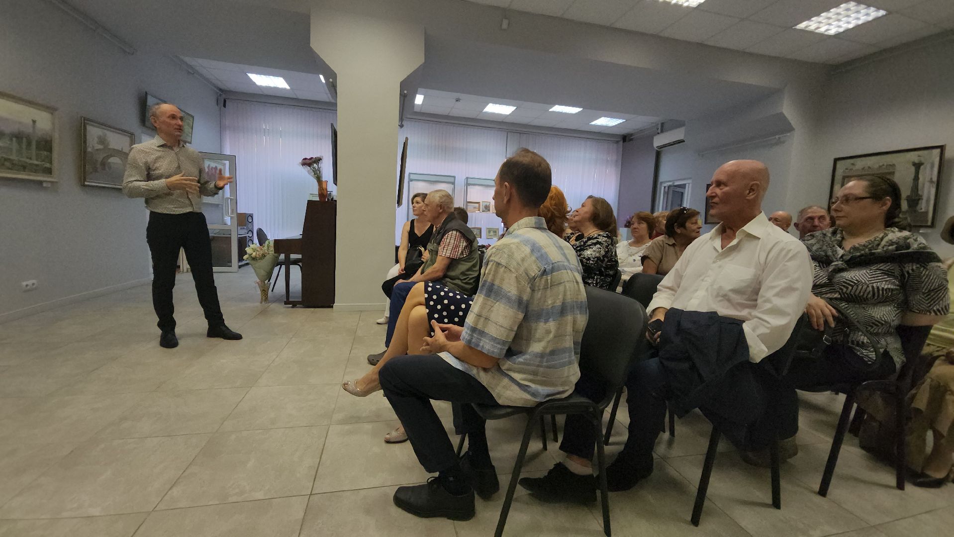 художественная выставка, Лобня, картины,живопись,