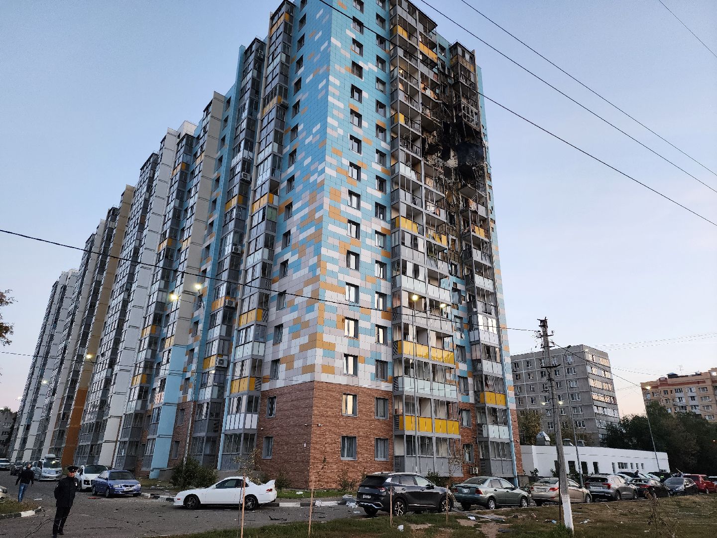 раменское, чп, атака беспилотников в городе раменское, спортивный проезд 6,