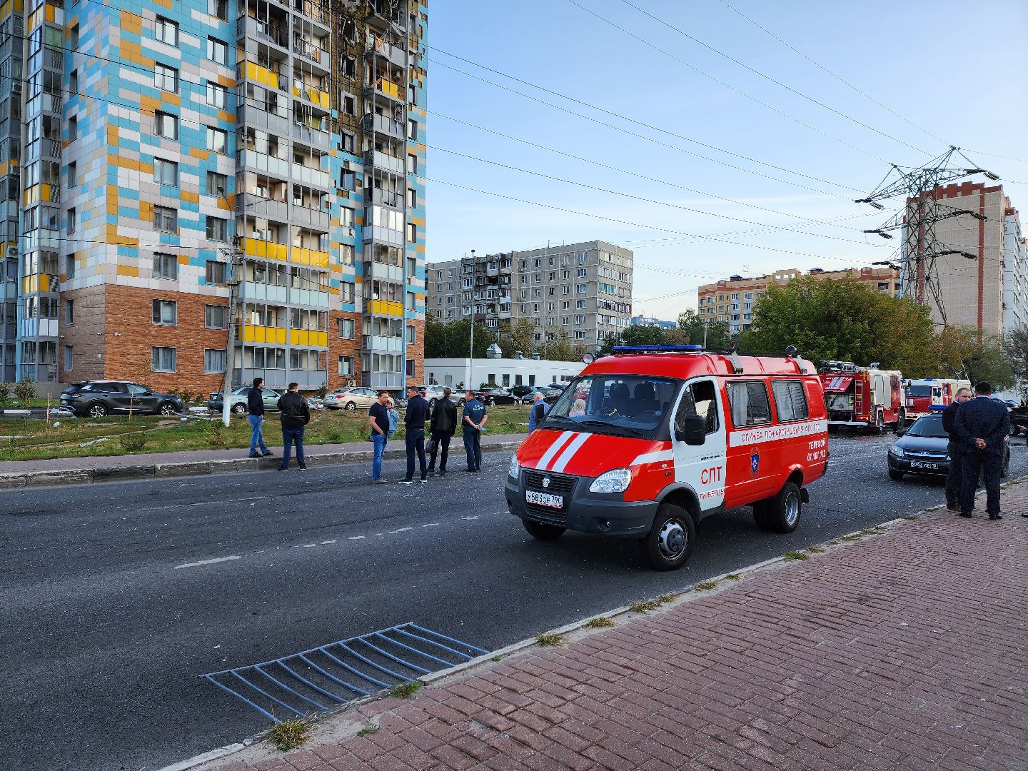раменское, чп, атака беспилотников в городе раменское, спортивный проезд 6,