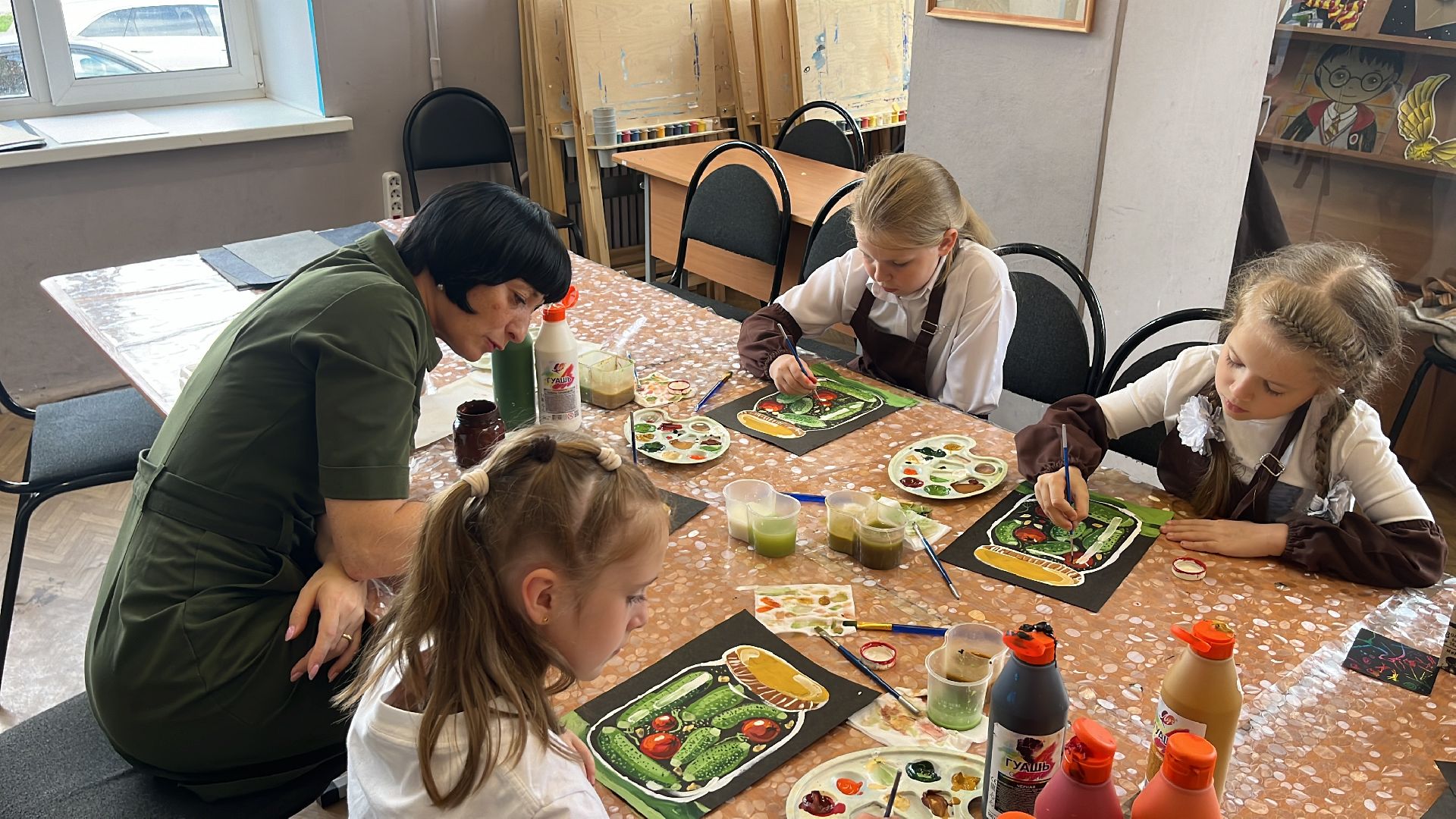 кружки, секции, рисование, художественная студия,