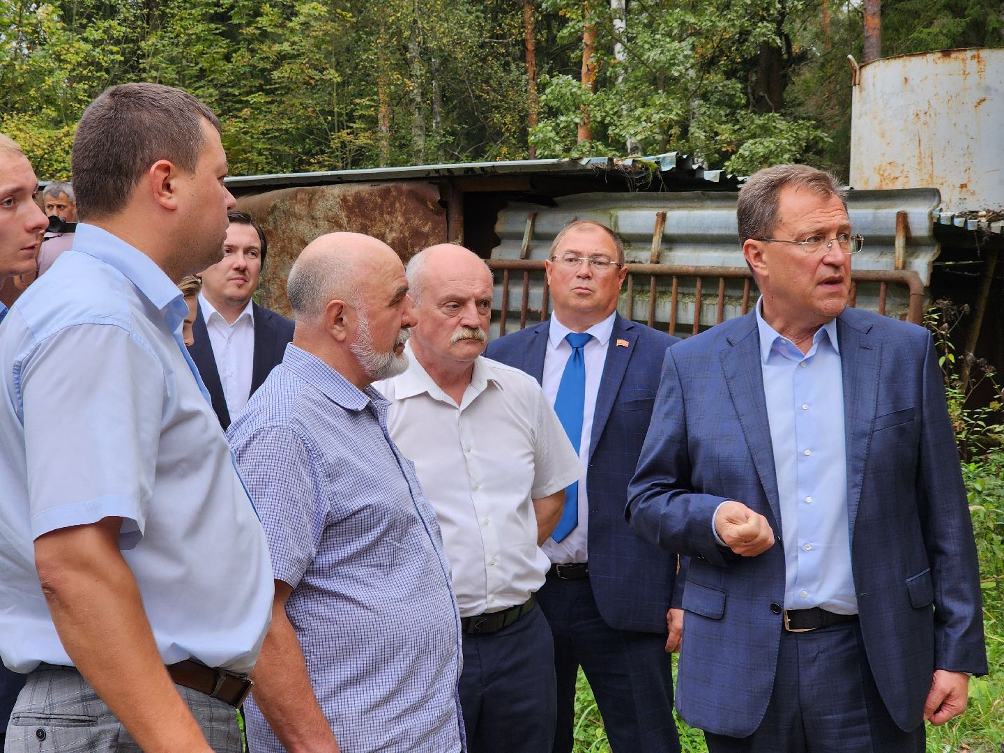 электроугли, власть, благоустройство, деревня марьино, тропа здоровья, жители, общество, оперативный объезд,