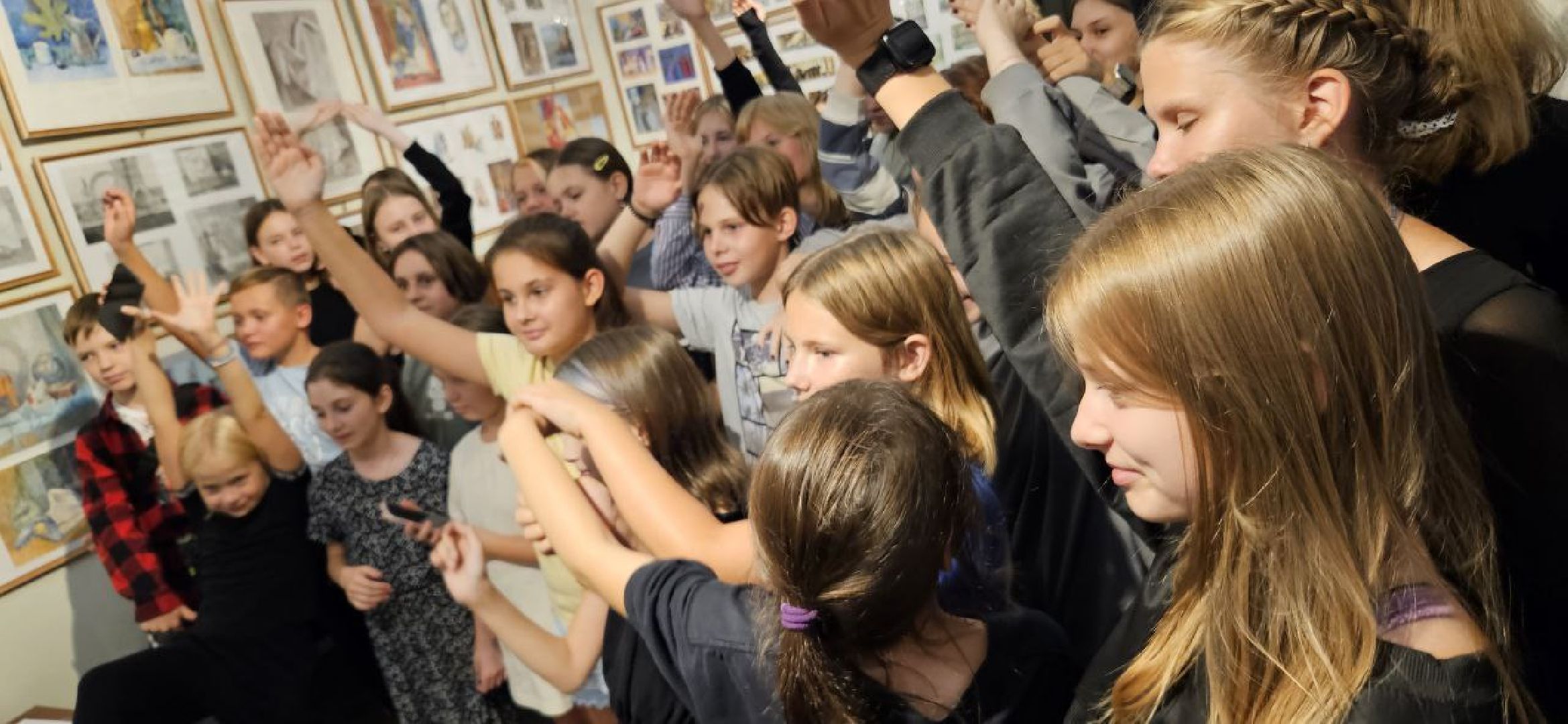 выставка, дети, творчество,